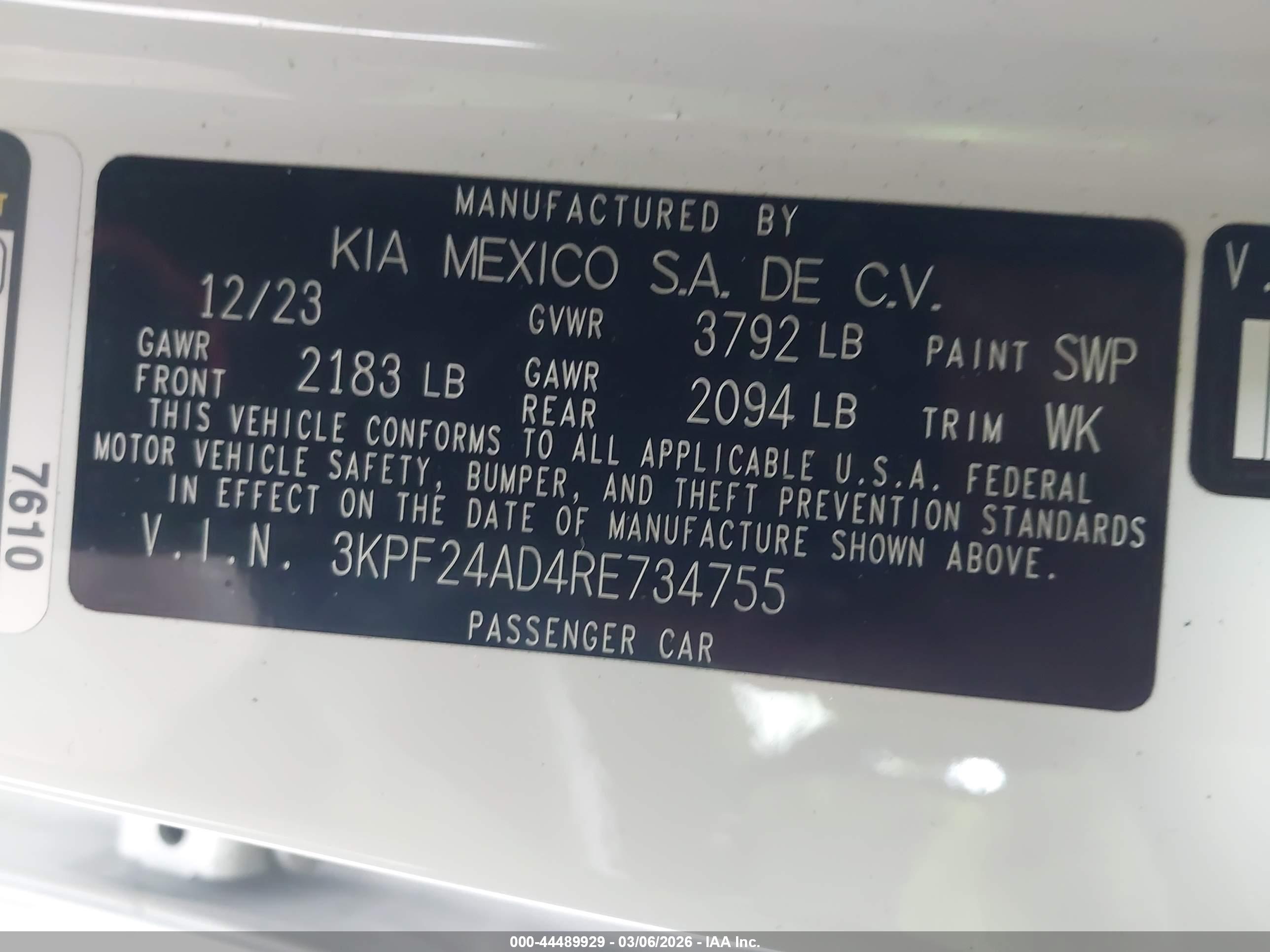 KIA FORTE image 9