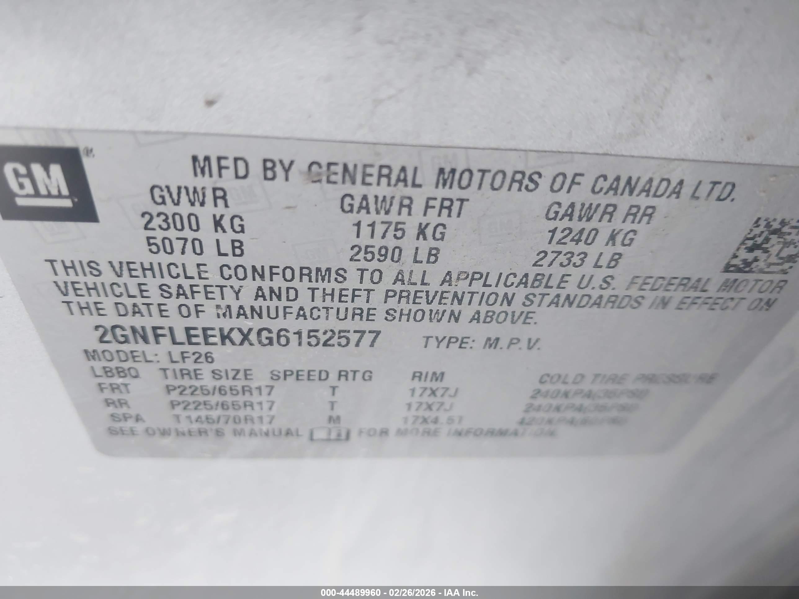 CHEVROLET EQUINOX image 9