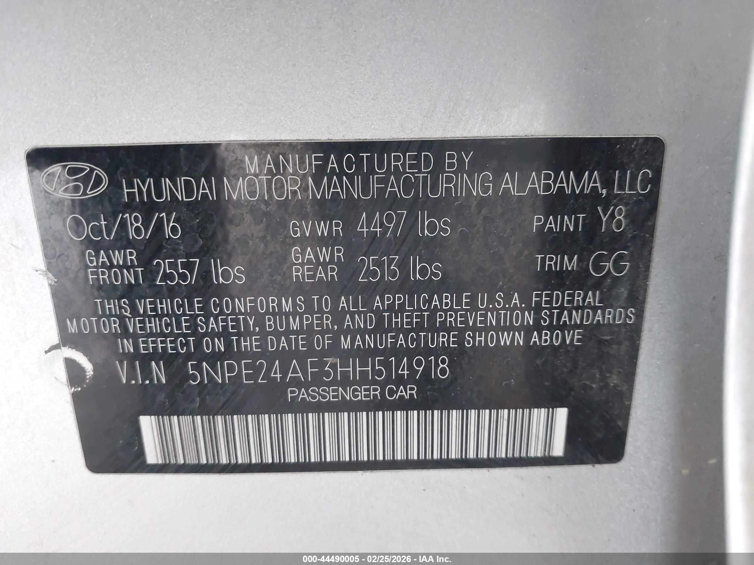 HYUNDAI SONATA image 9
