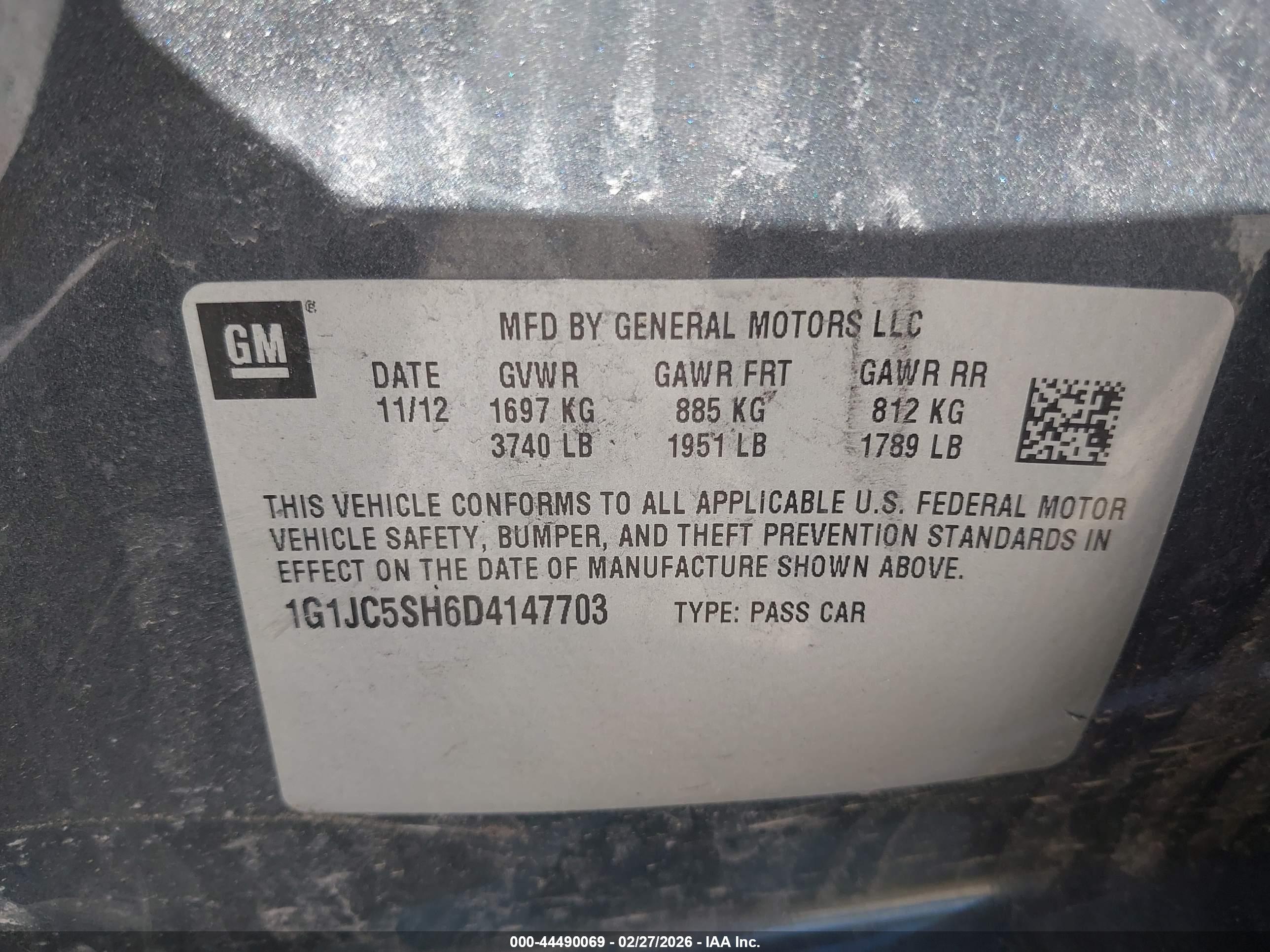 CHEVROLET SONIC image 9