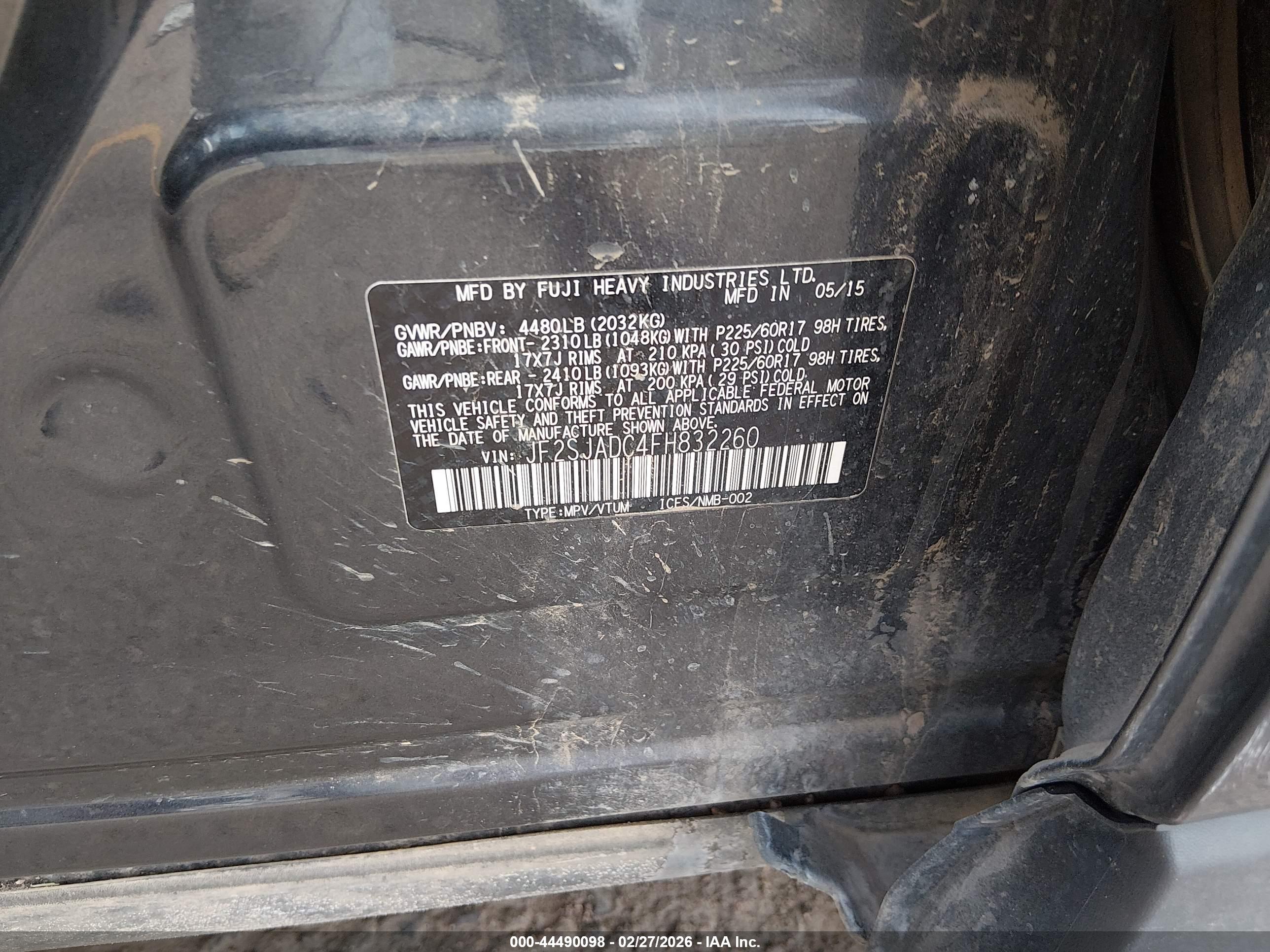 SUBARU FORESTER image 9