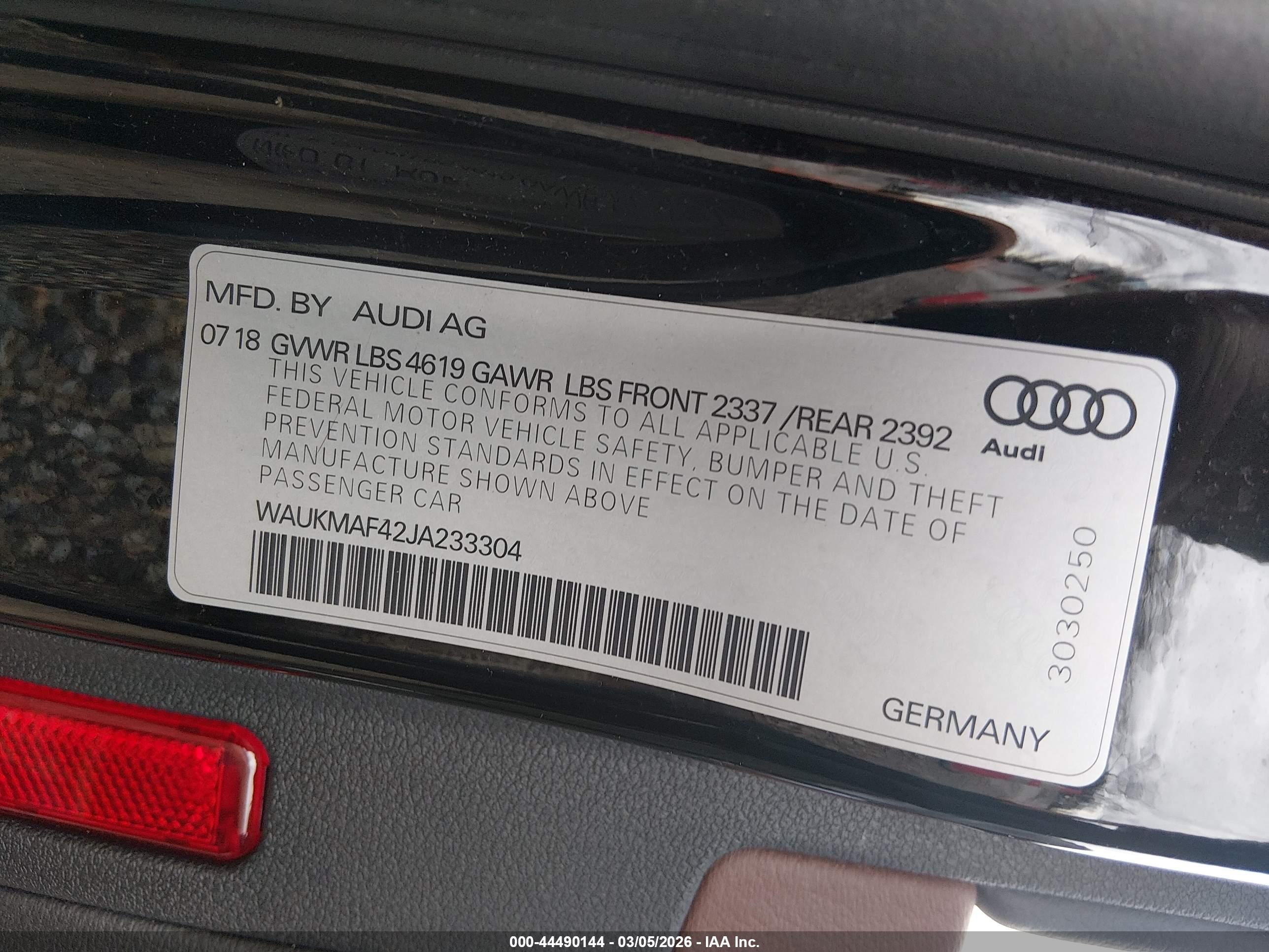 AUDI A4 image 9