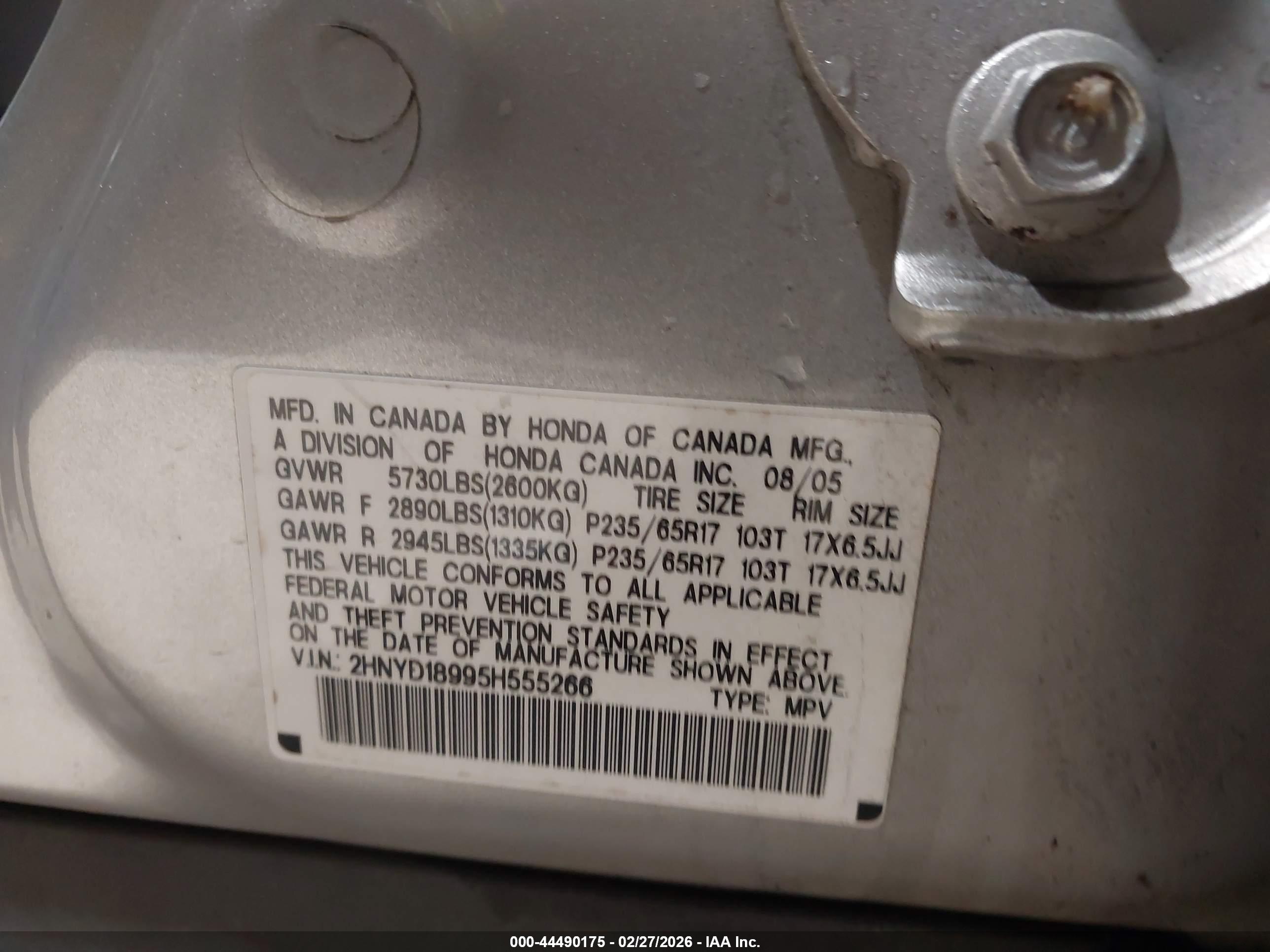 ACURA MDX image 9
