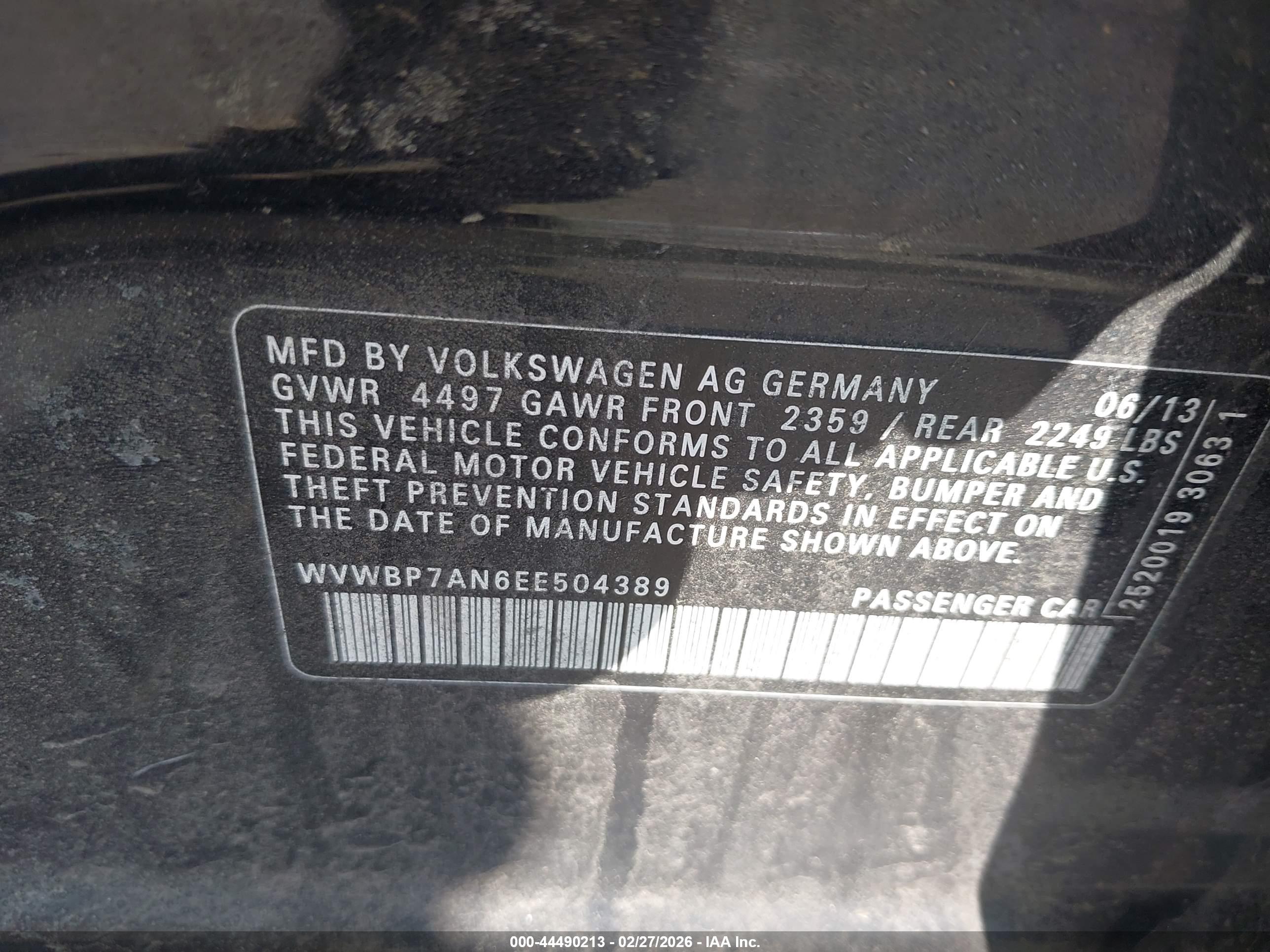 VOLKSWAGEN CC image 9
