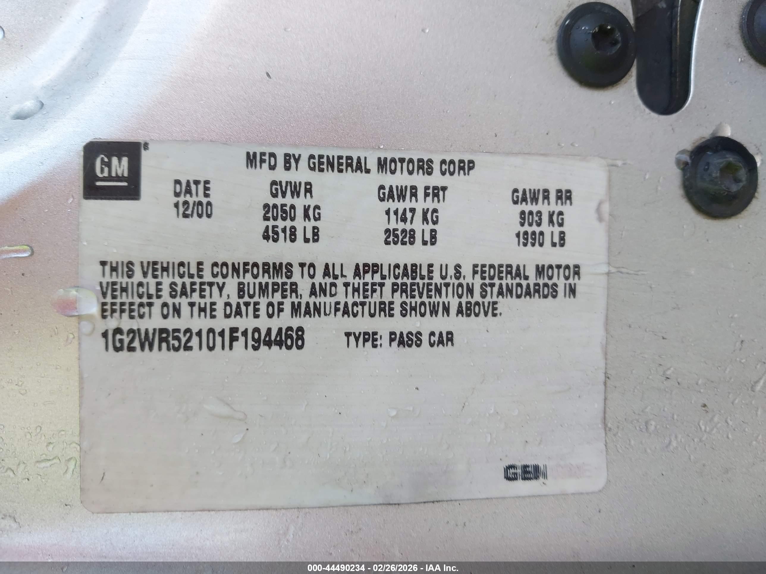 PONTIAC GRAND image 9