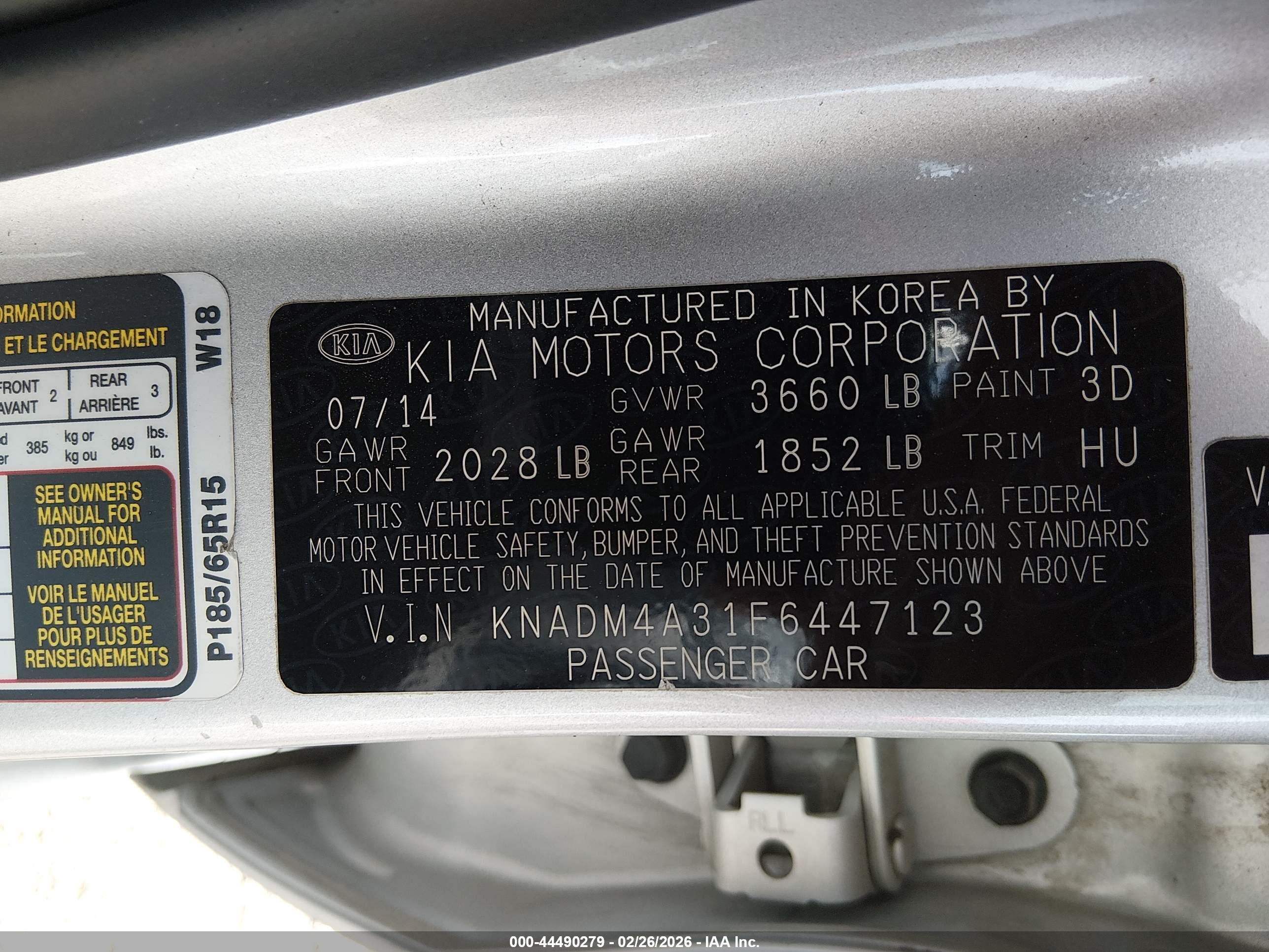 KIA RIO image 9