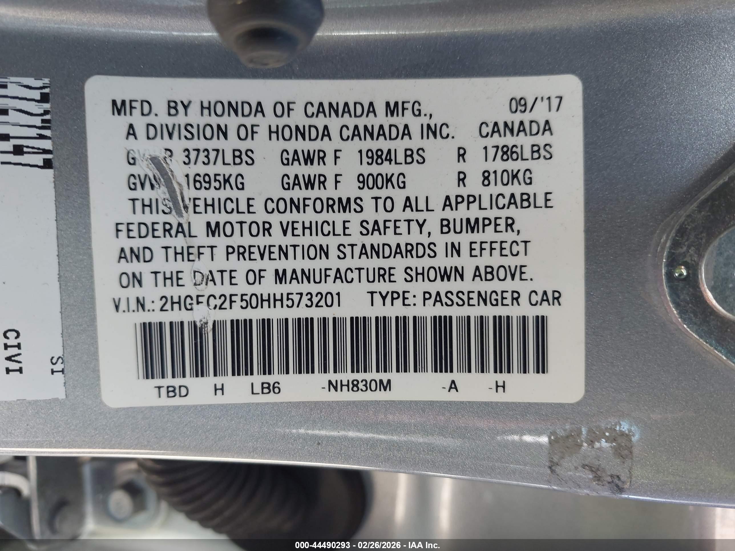 HONDA CIVIC image 9