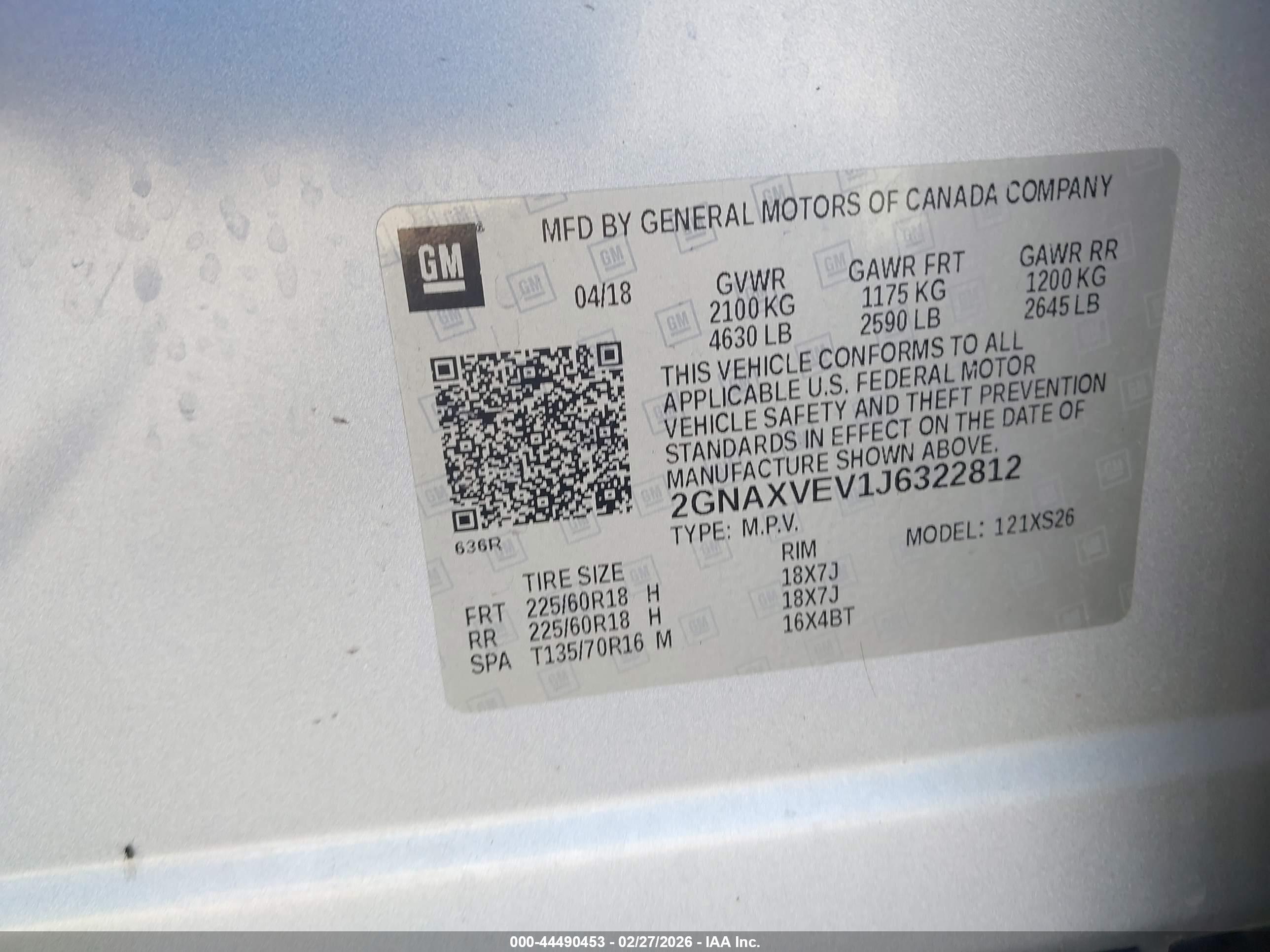 CHEVROLET EQUINOX image 9