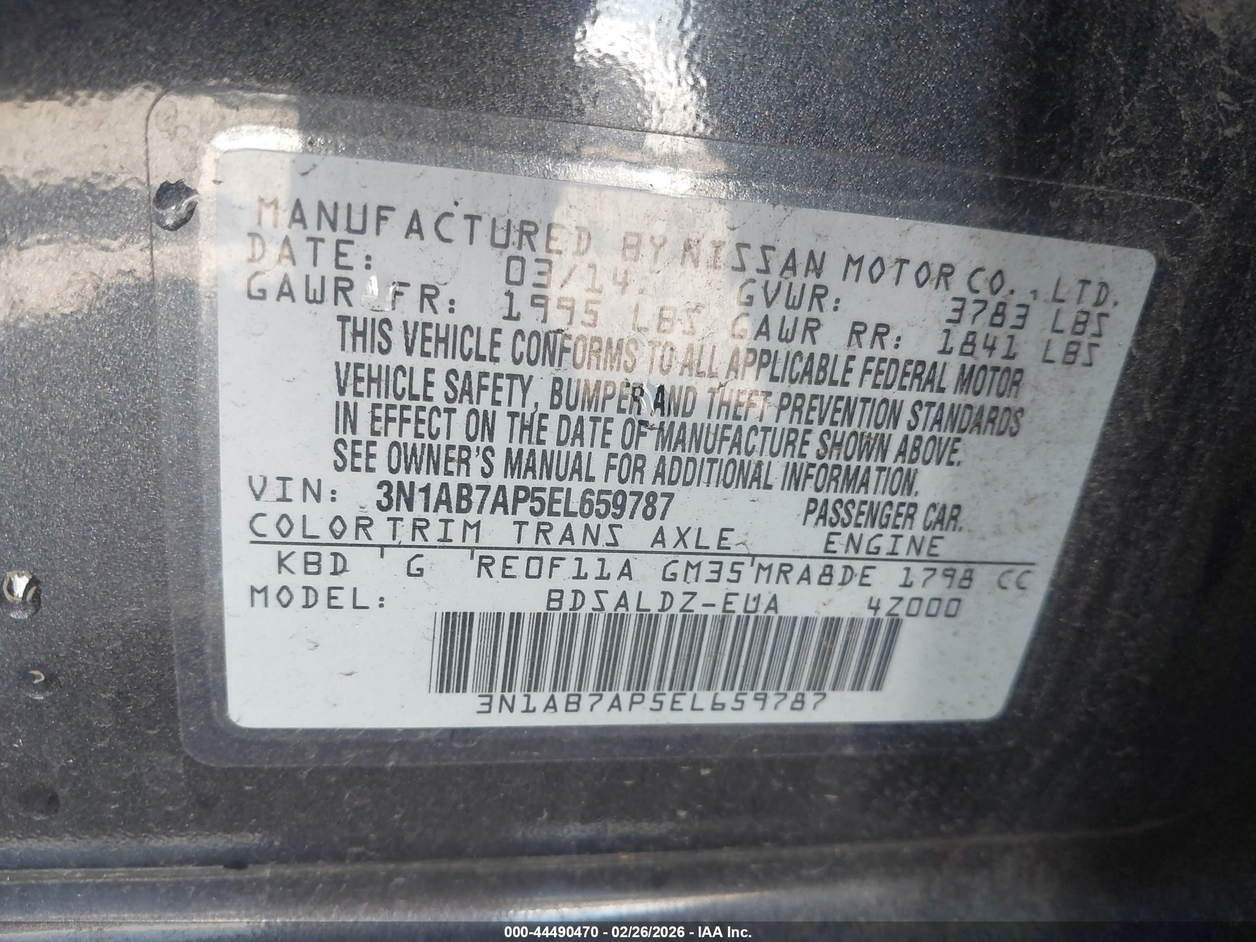 NISSAN SENTRA image 9