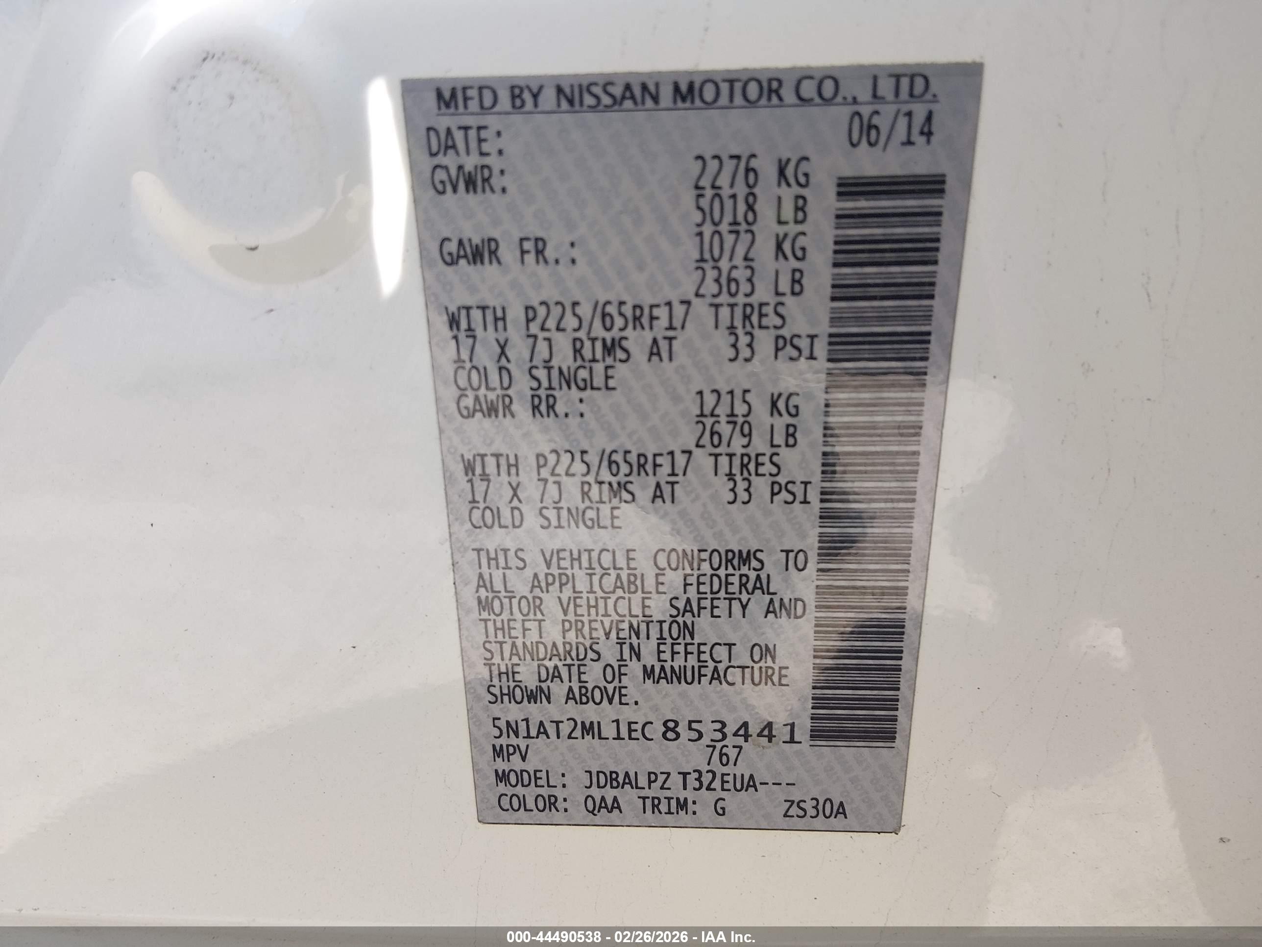 NISSAN ROGUE image 9