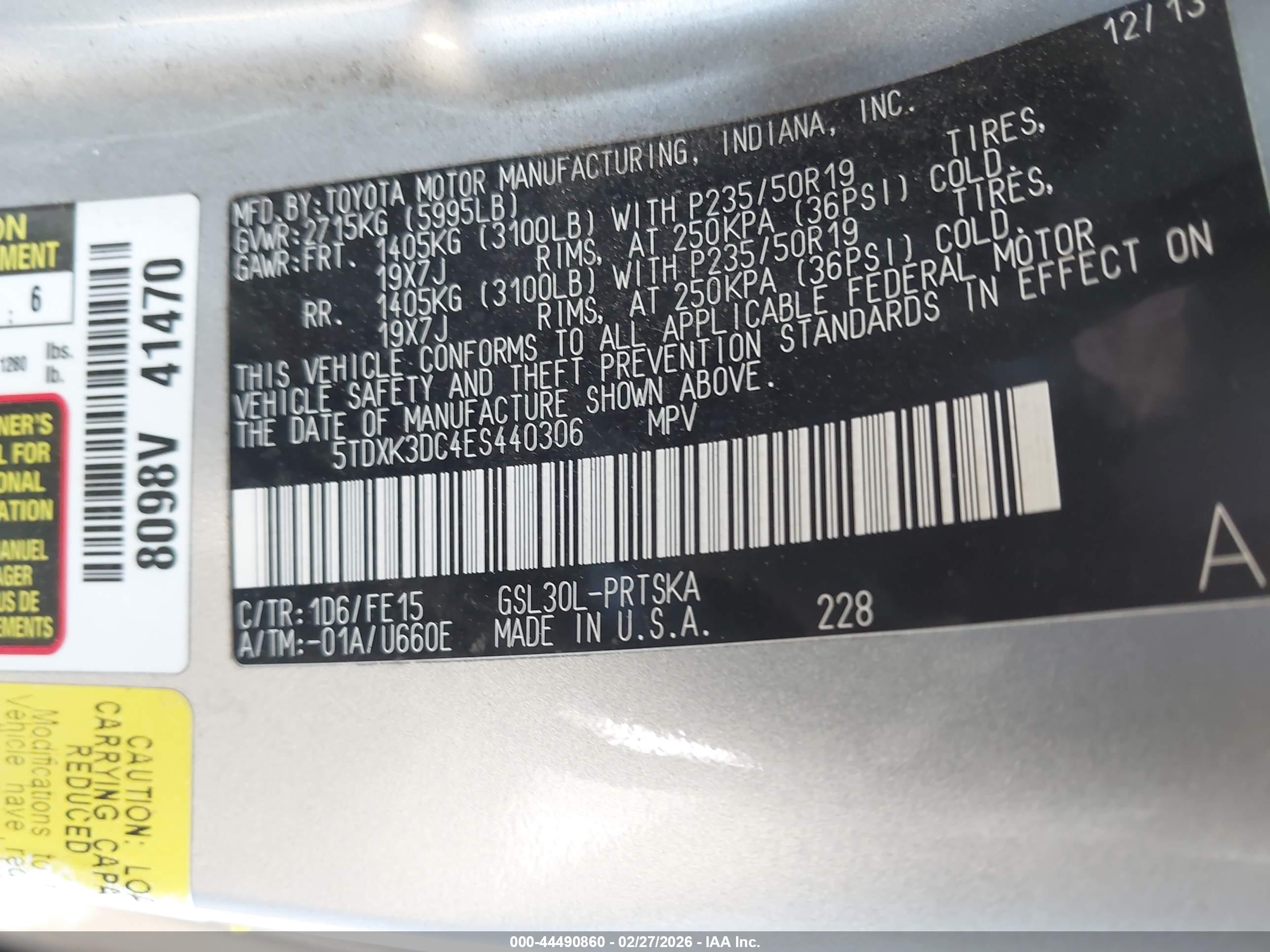 TOYOTA SIENNA image 9