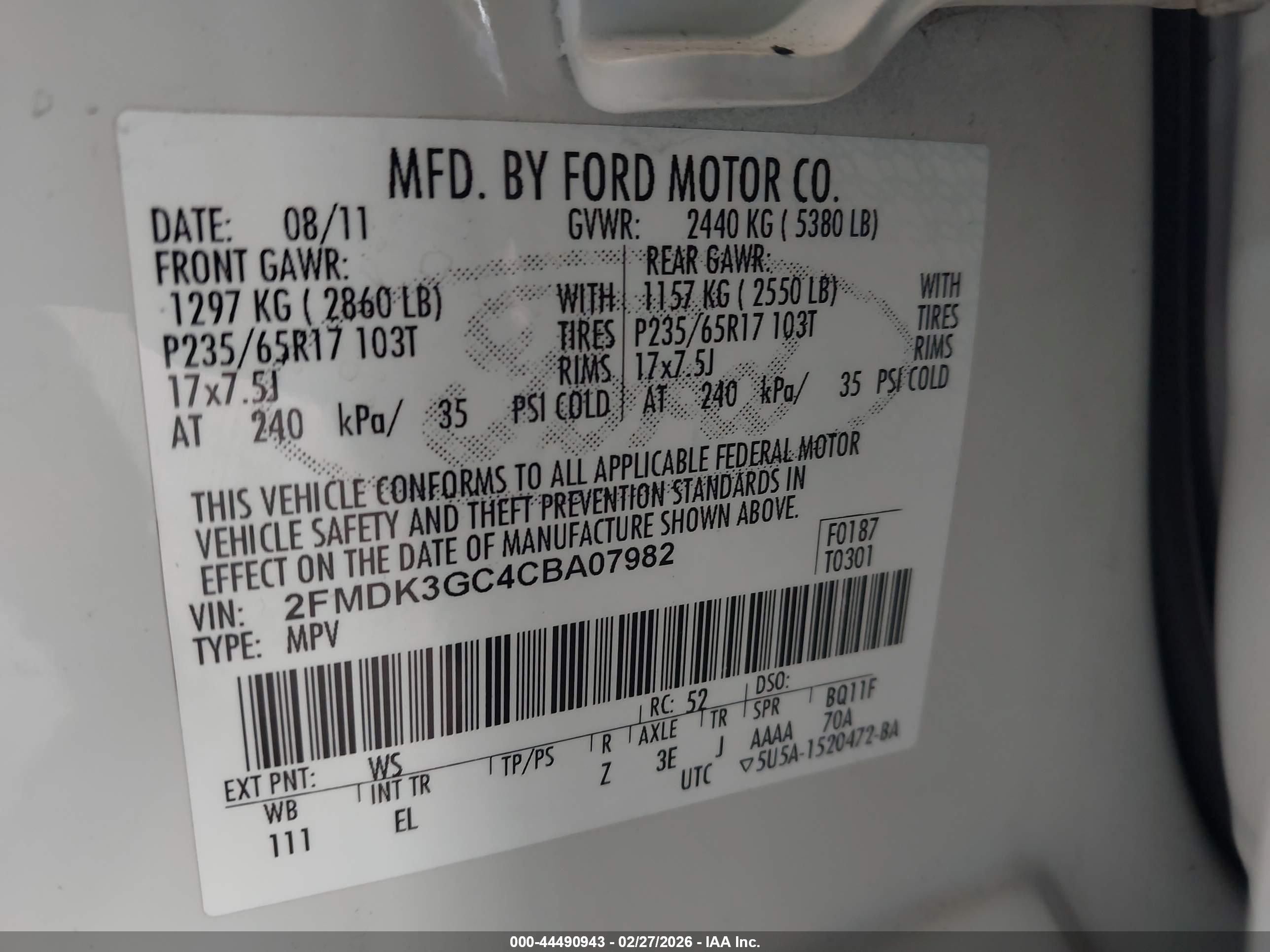 FORD EDGE image 9