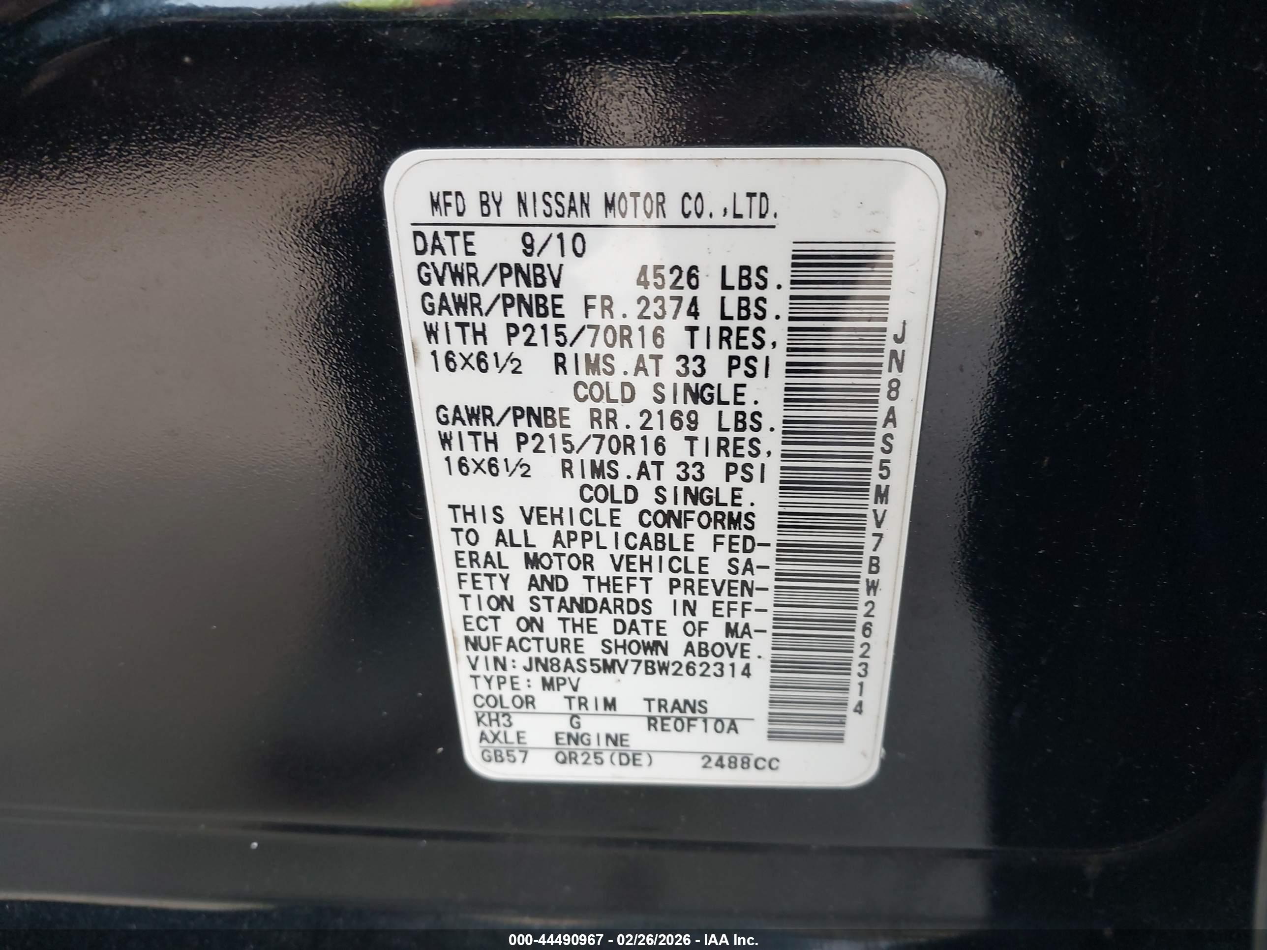 NISSAN ROGUE image 9