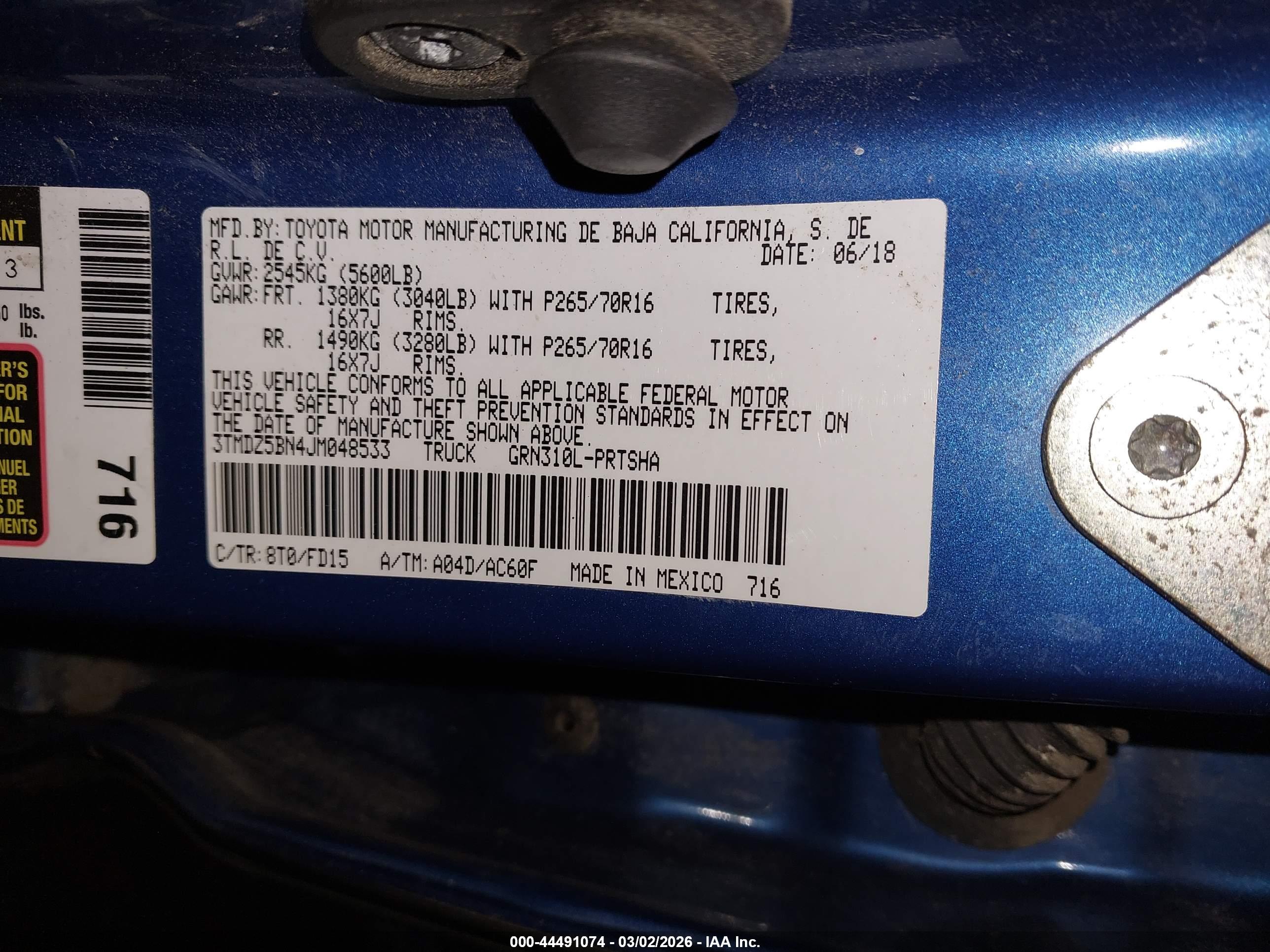 TOYOTA TACOMA image 9