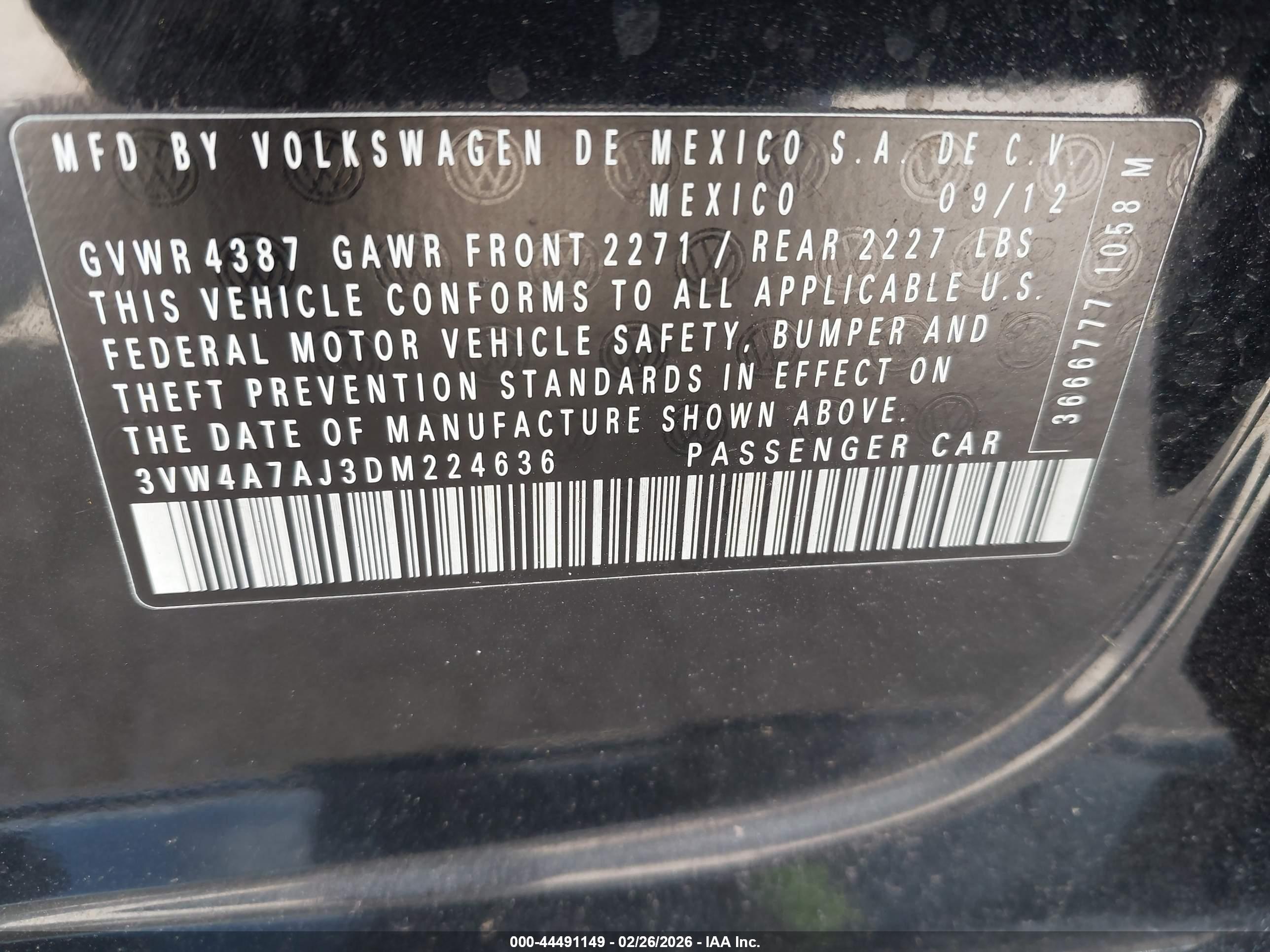 VOLKSWAGEN JETTA image 9