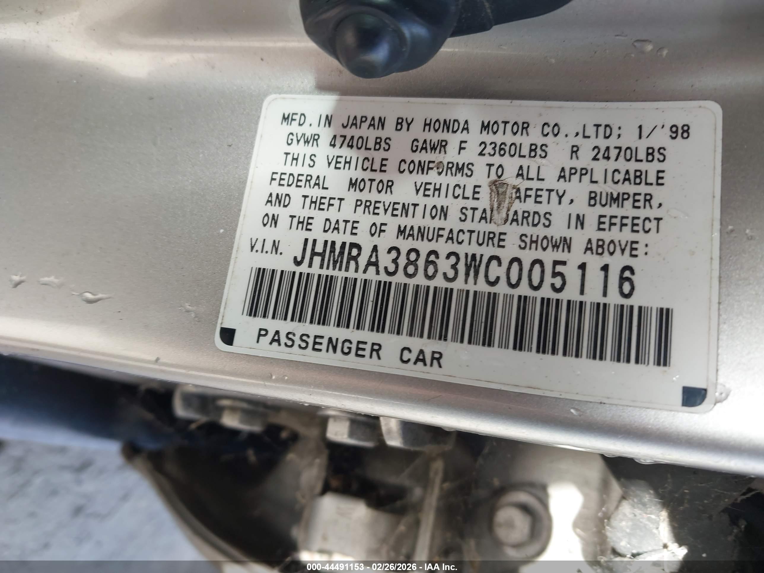 HONDA ODYSSEY image 9