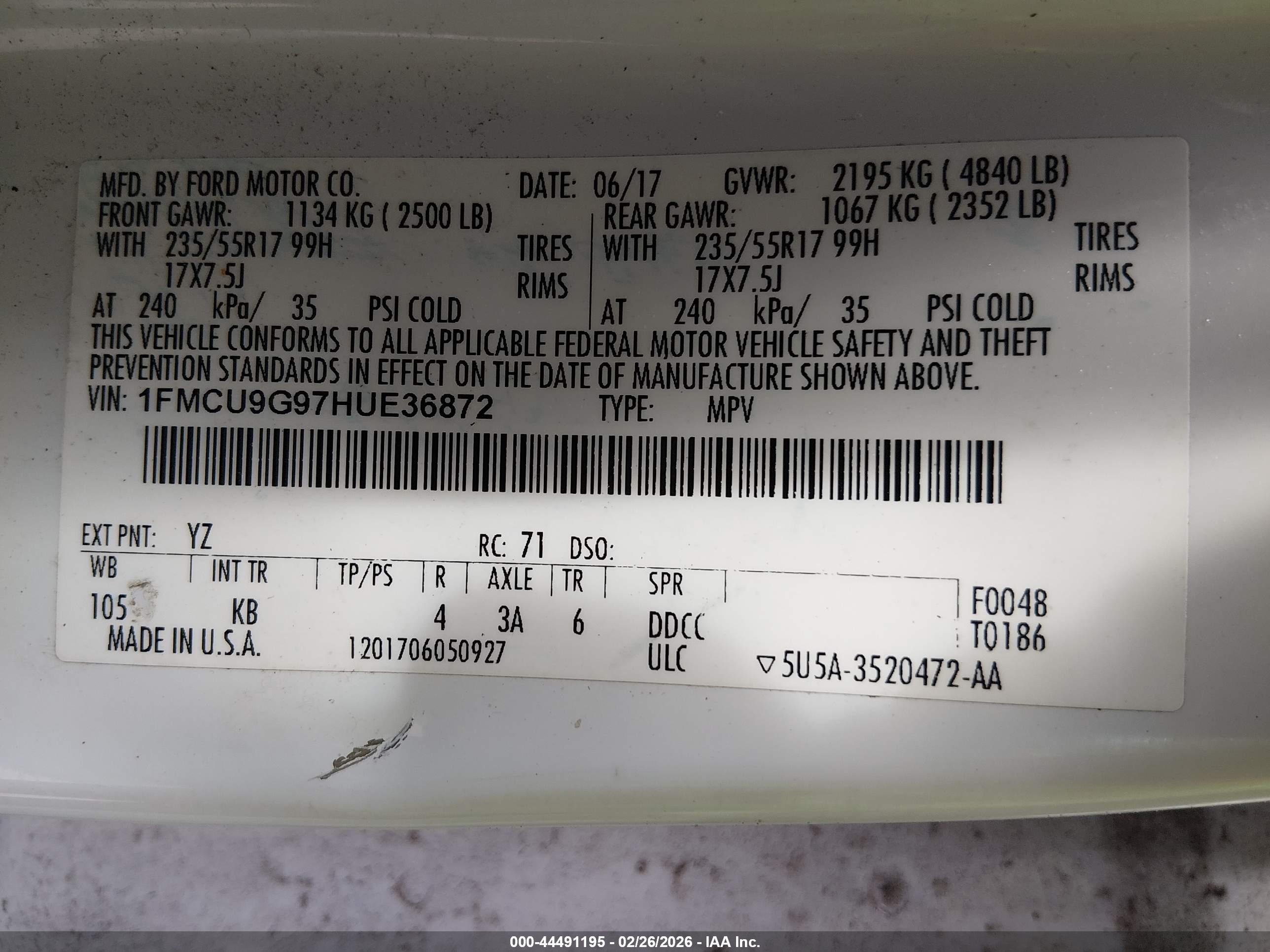 FORD ESCAPE image 9