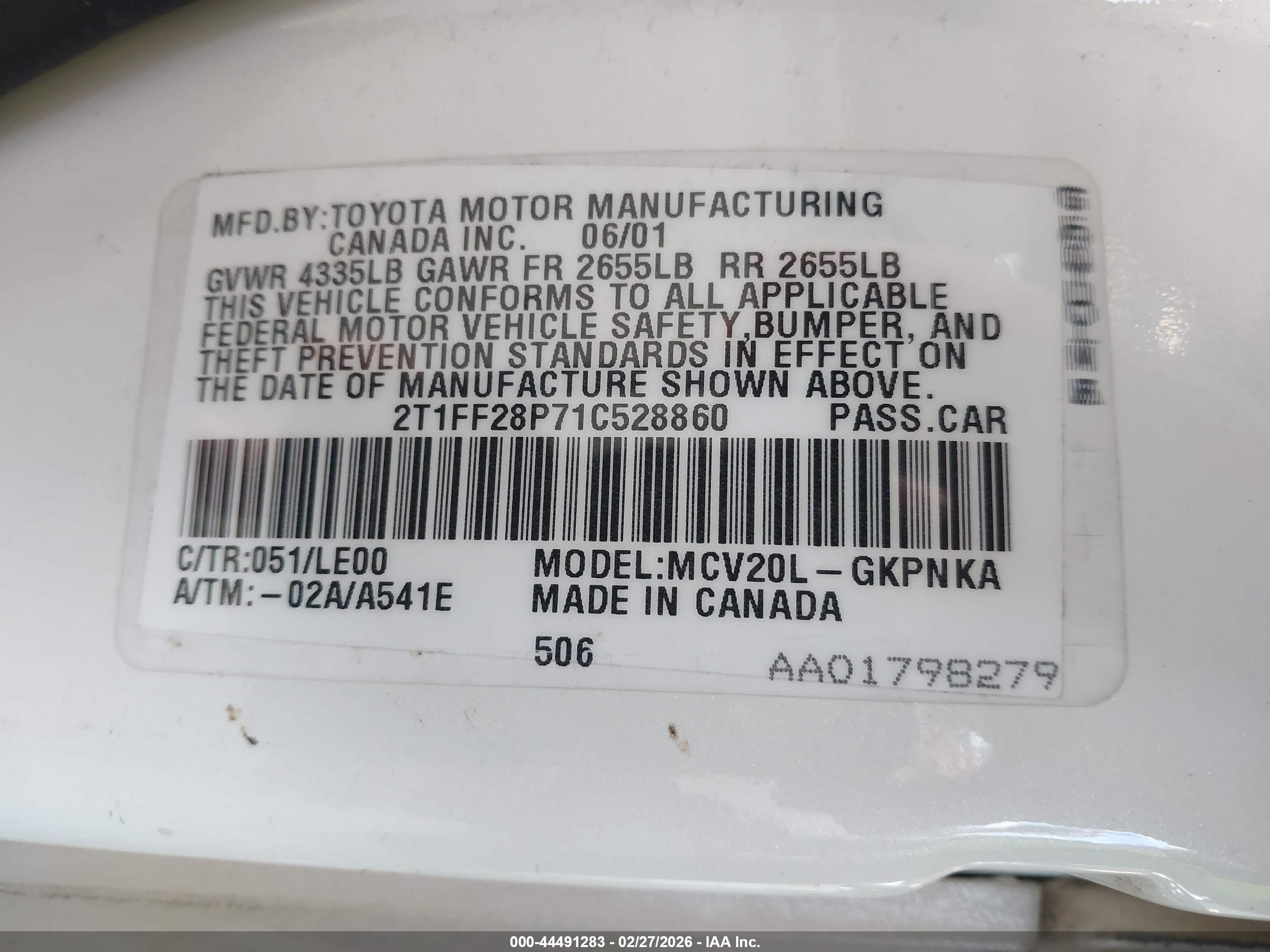 TOYOTA CAMRY image 9