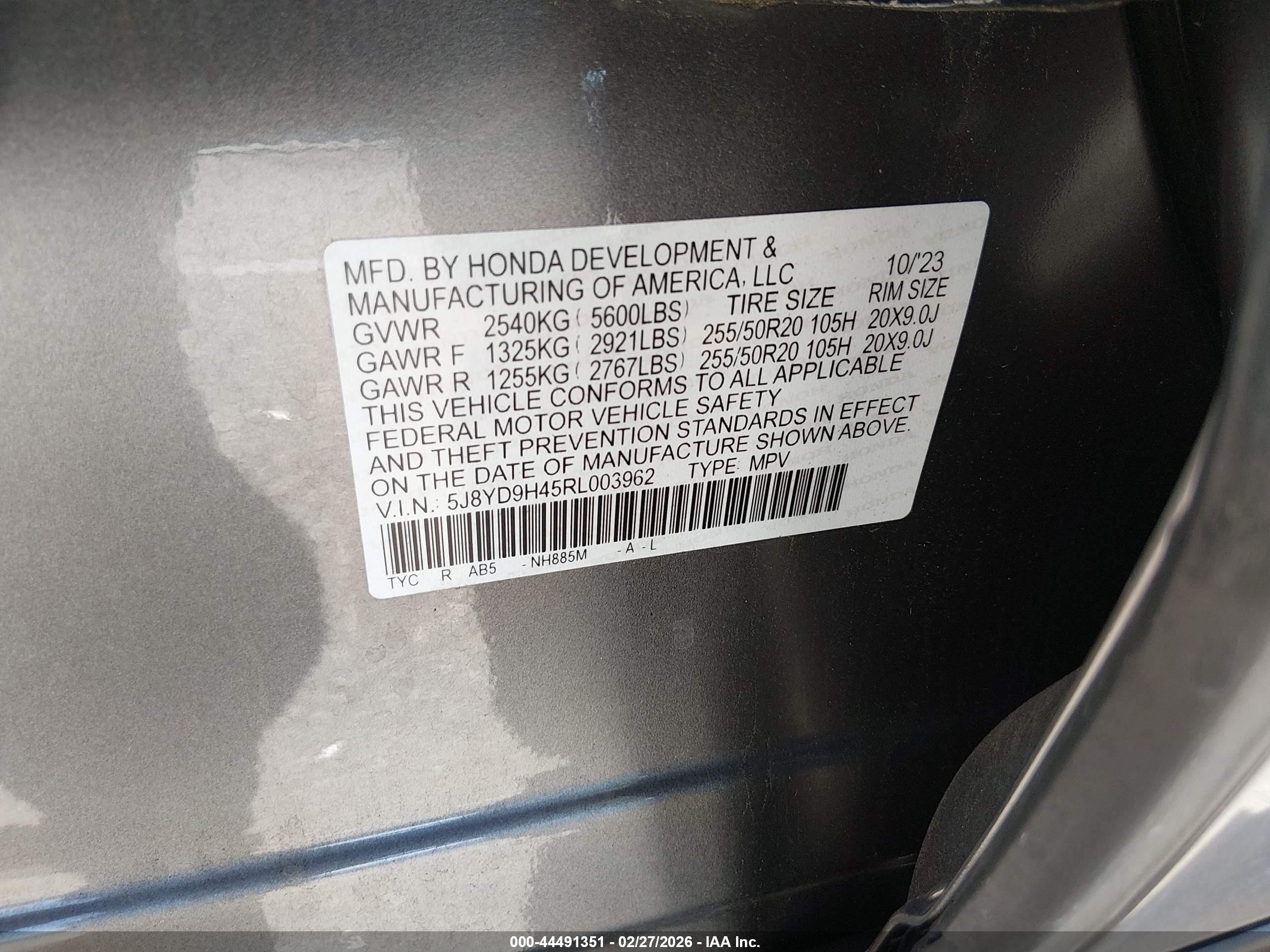ACURA MDX image 9