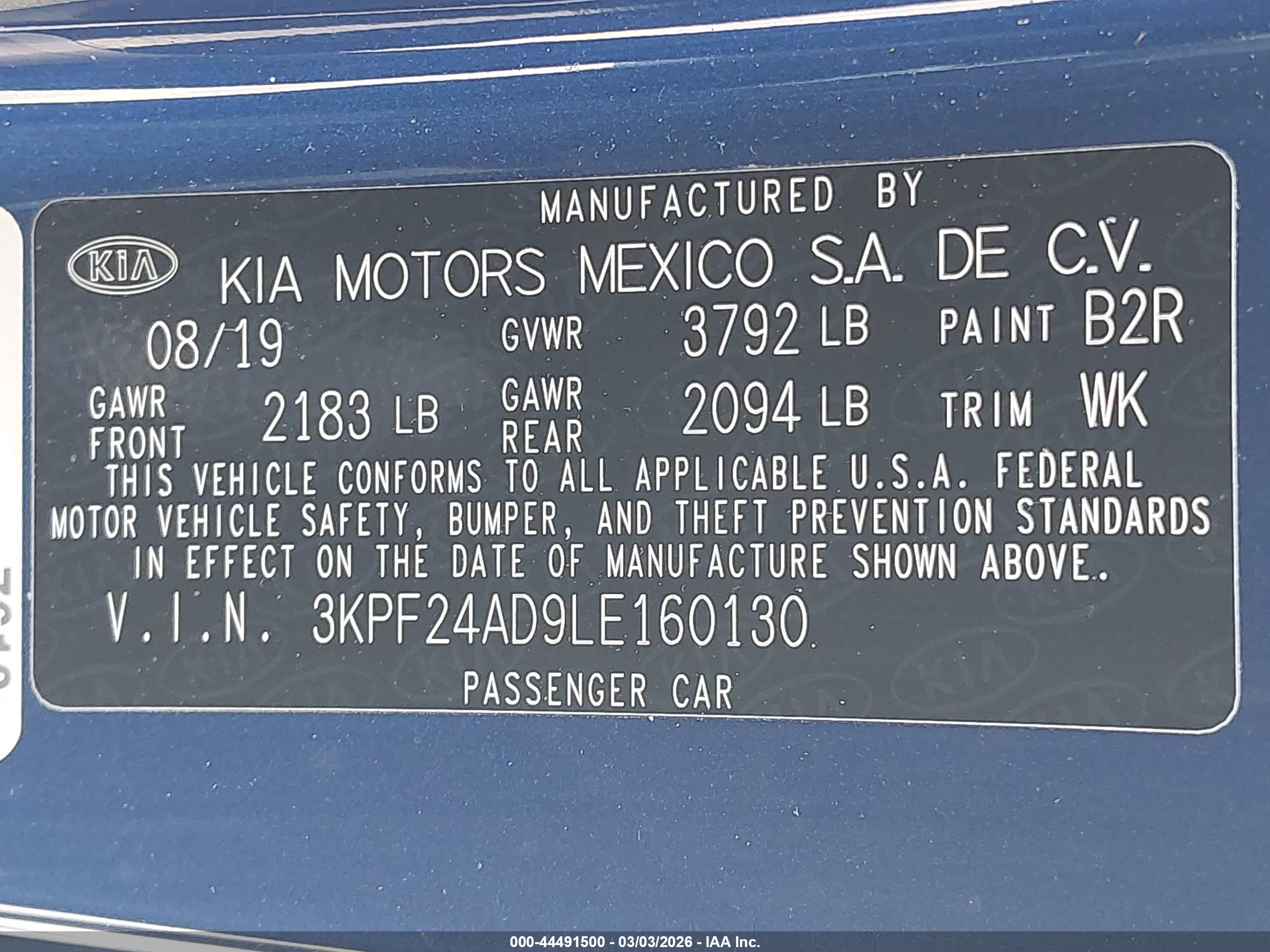 KIA FORTE image 9