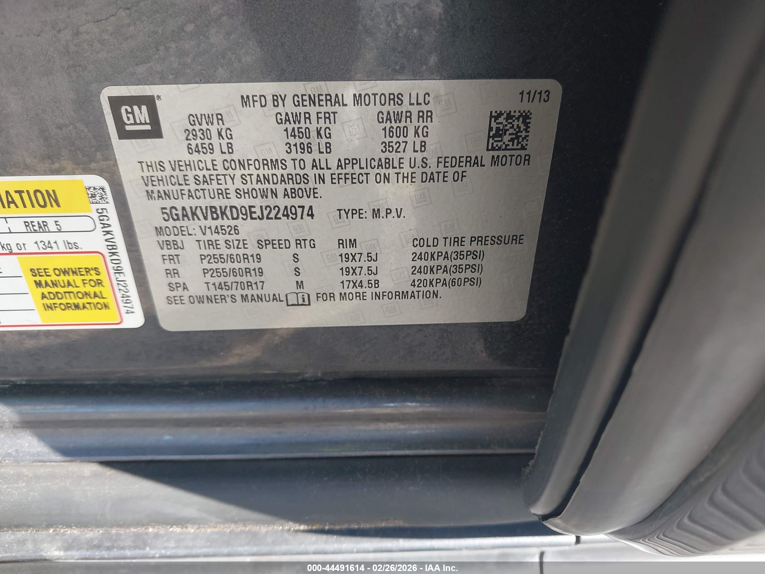 BUICK ENCLAVE image 9