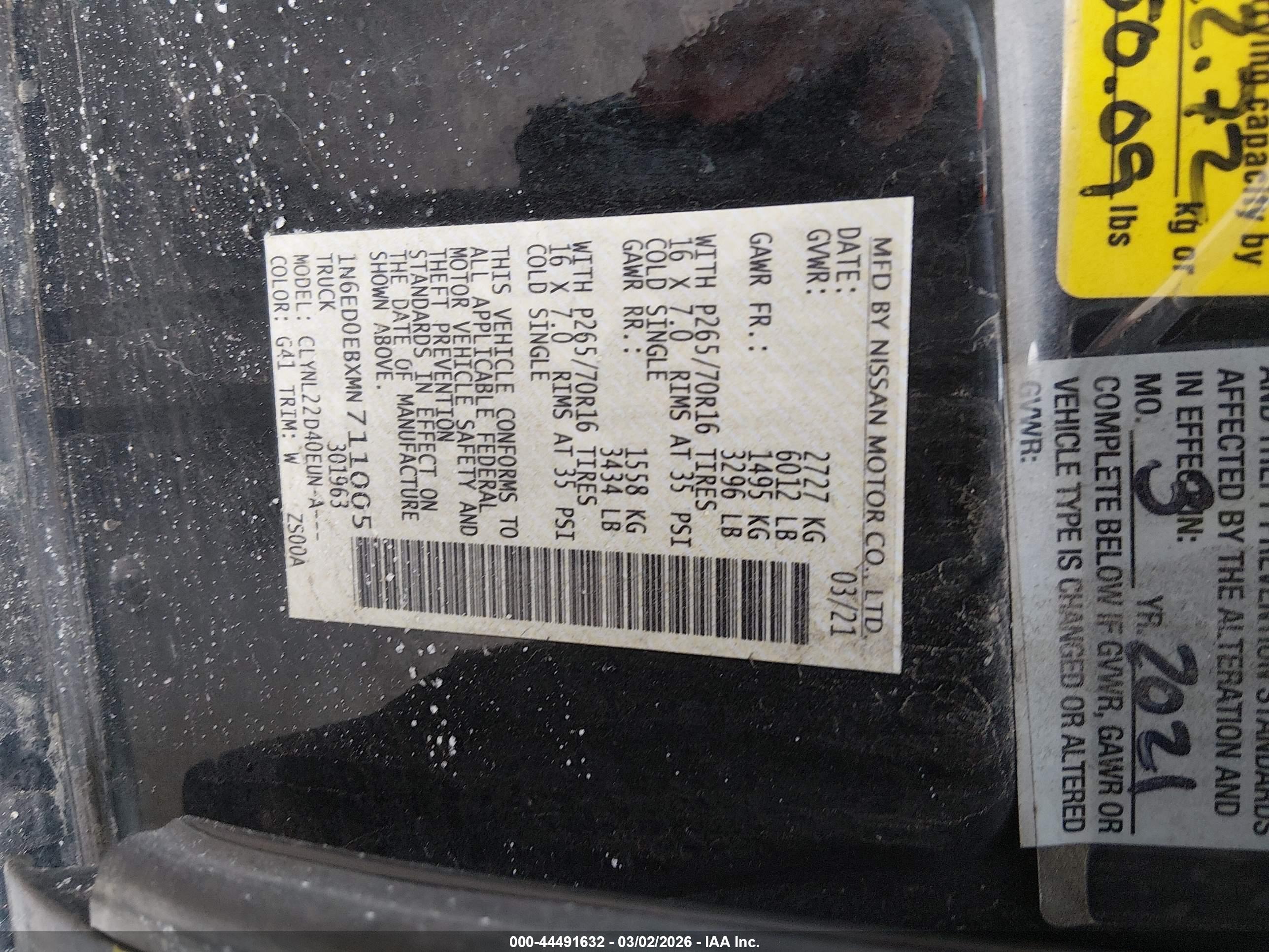 NISSAN FRONTIER image 9