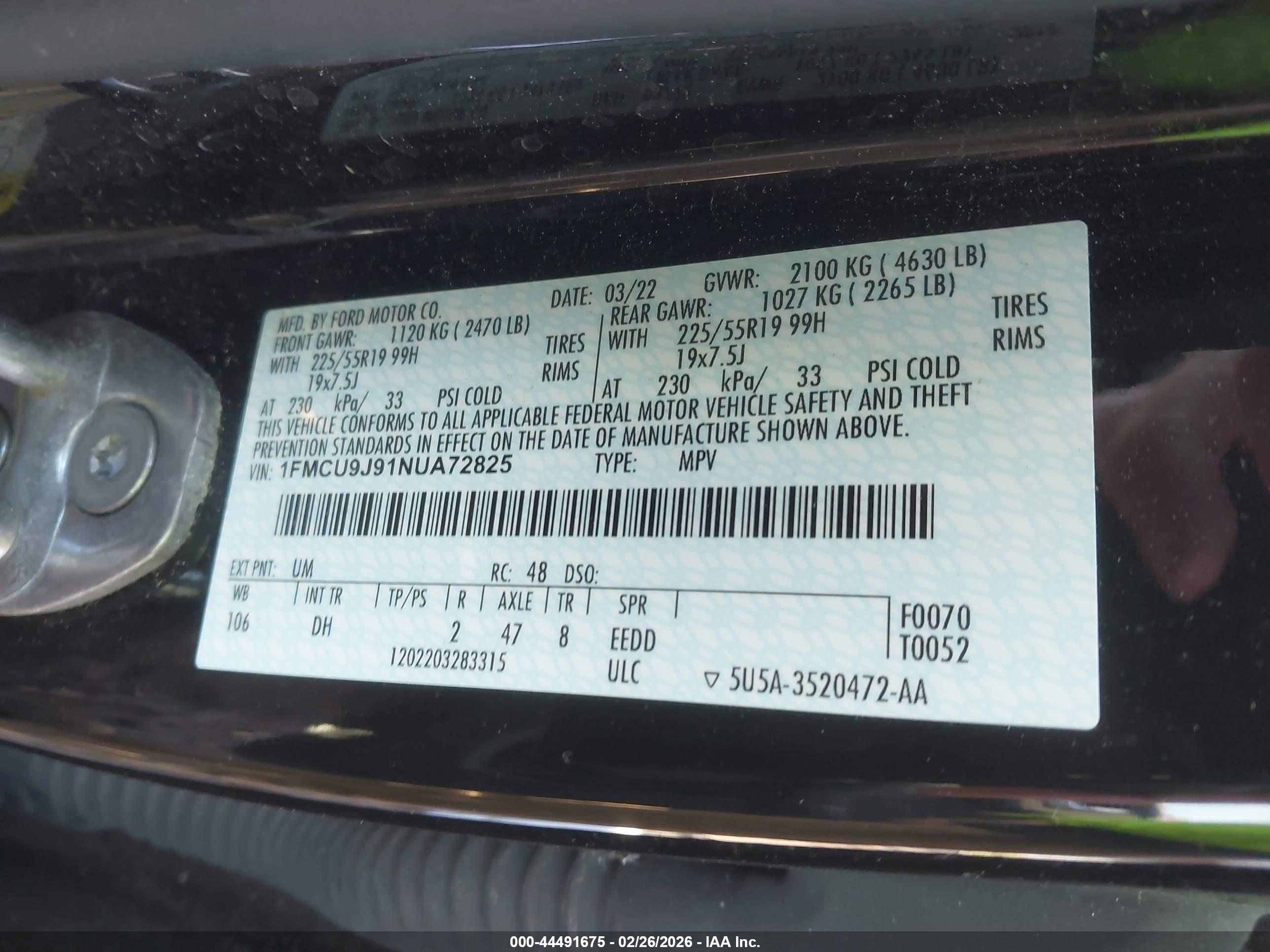 FORD ESCAPE image 9