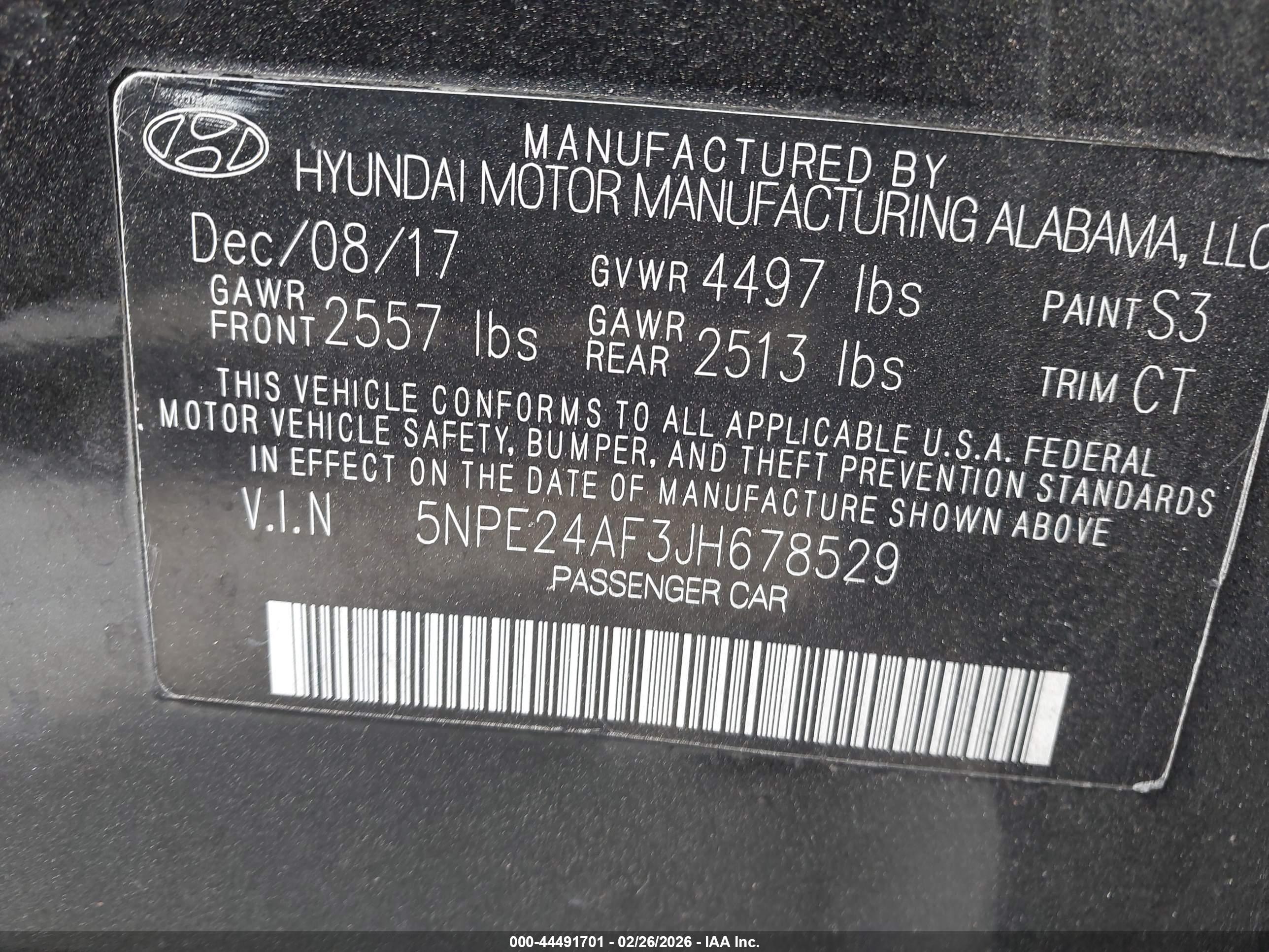 HYUNDAI SONATA image 9