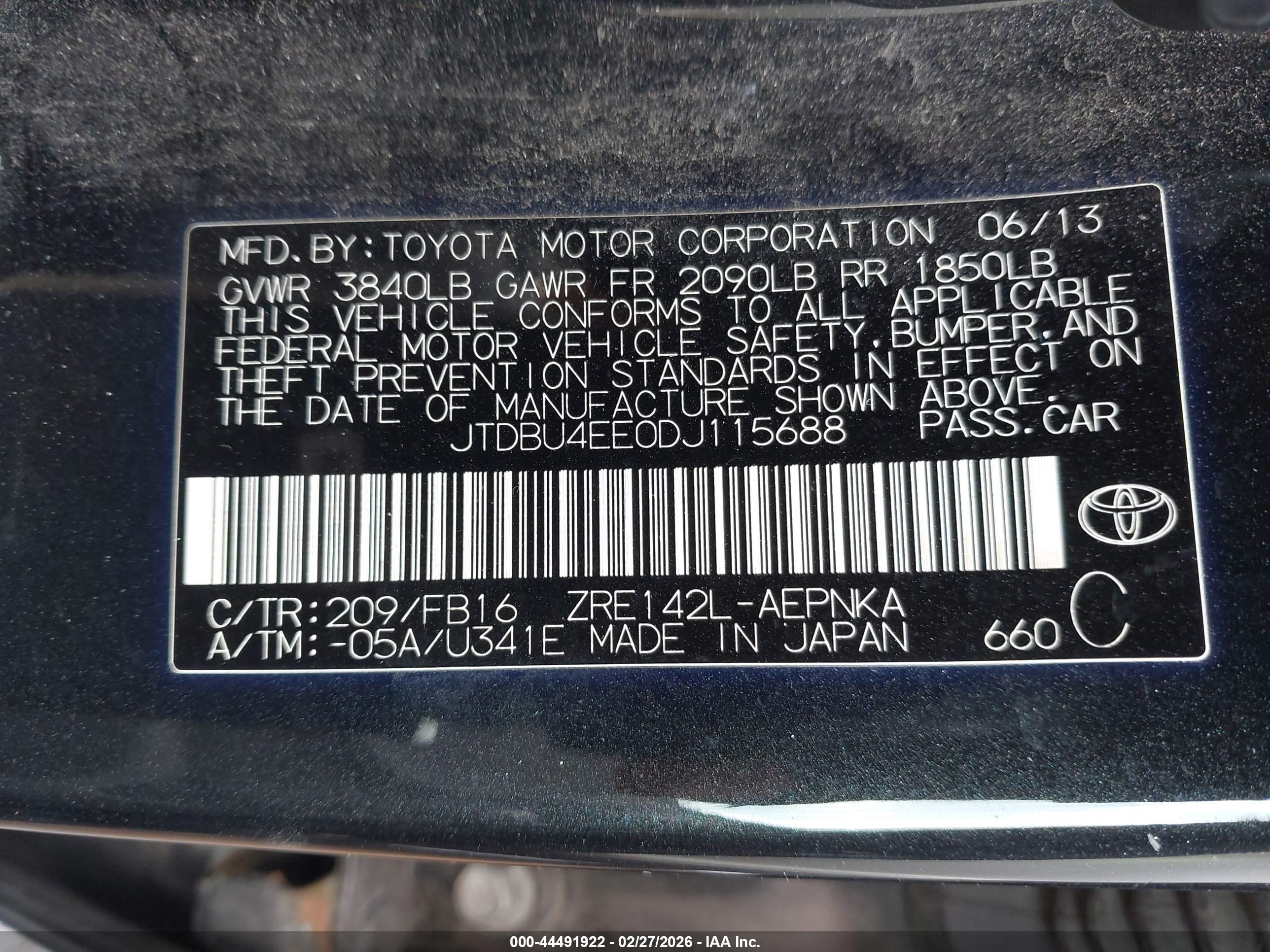 TOYOTA COROLLA image 9
