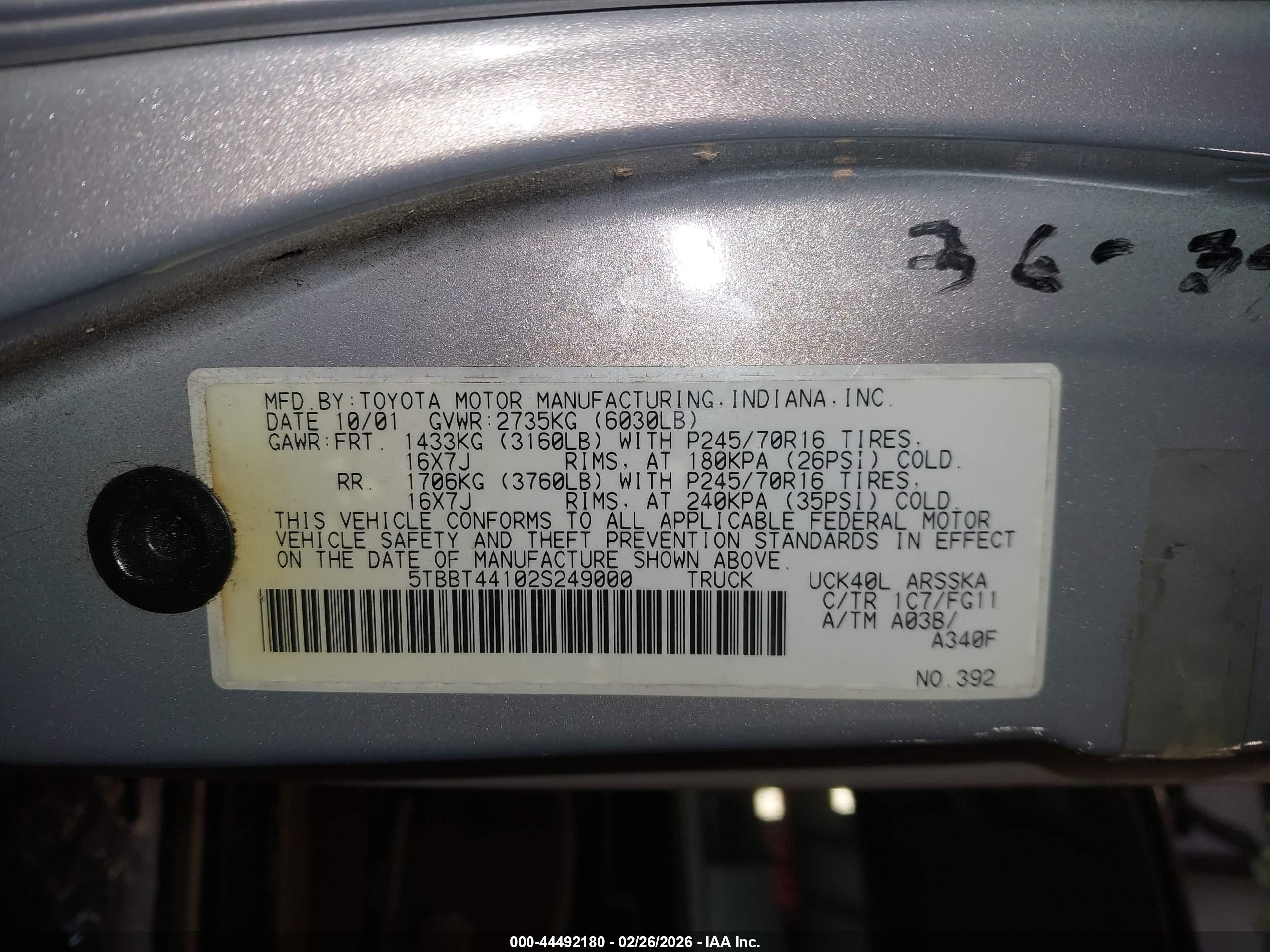TOYOTA TUNDRA image 9
