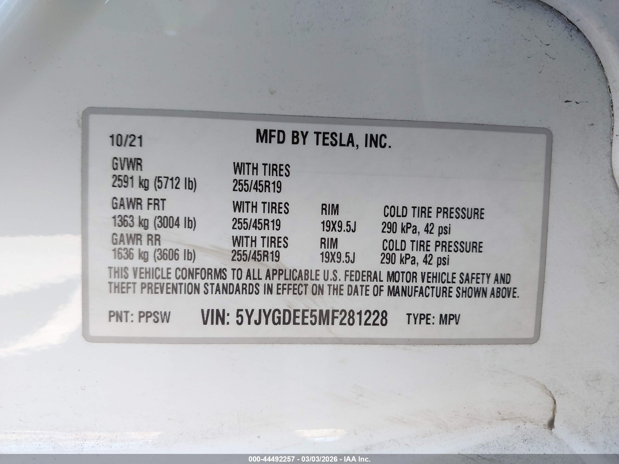 TESLA MODEL image 9