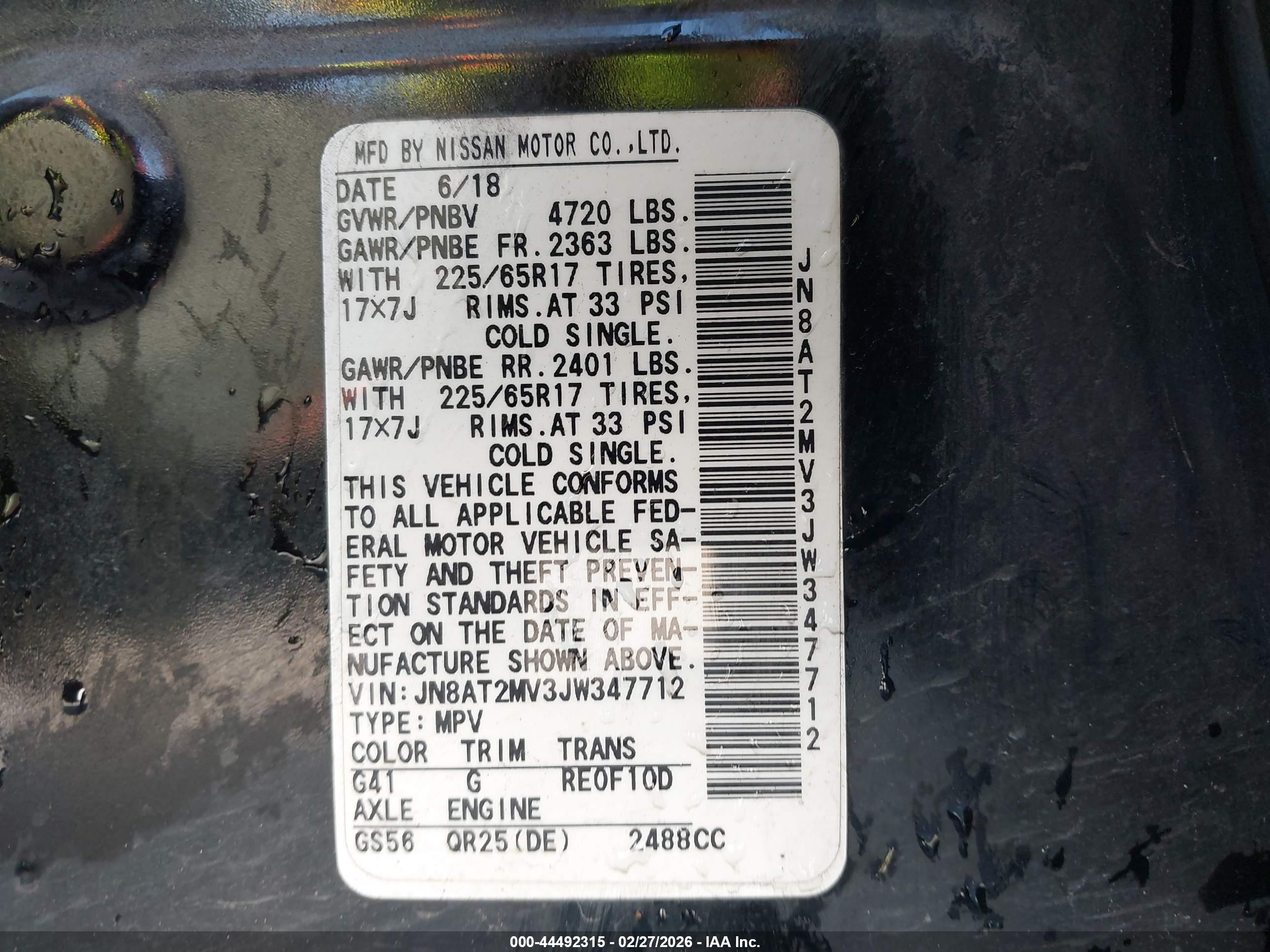 NISSAN ROGUE image 9