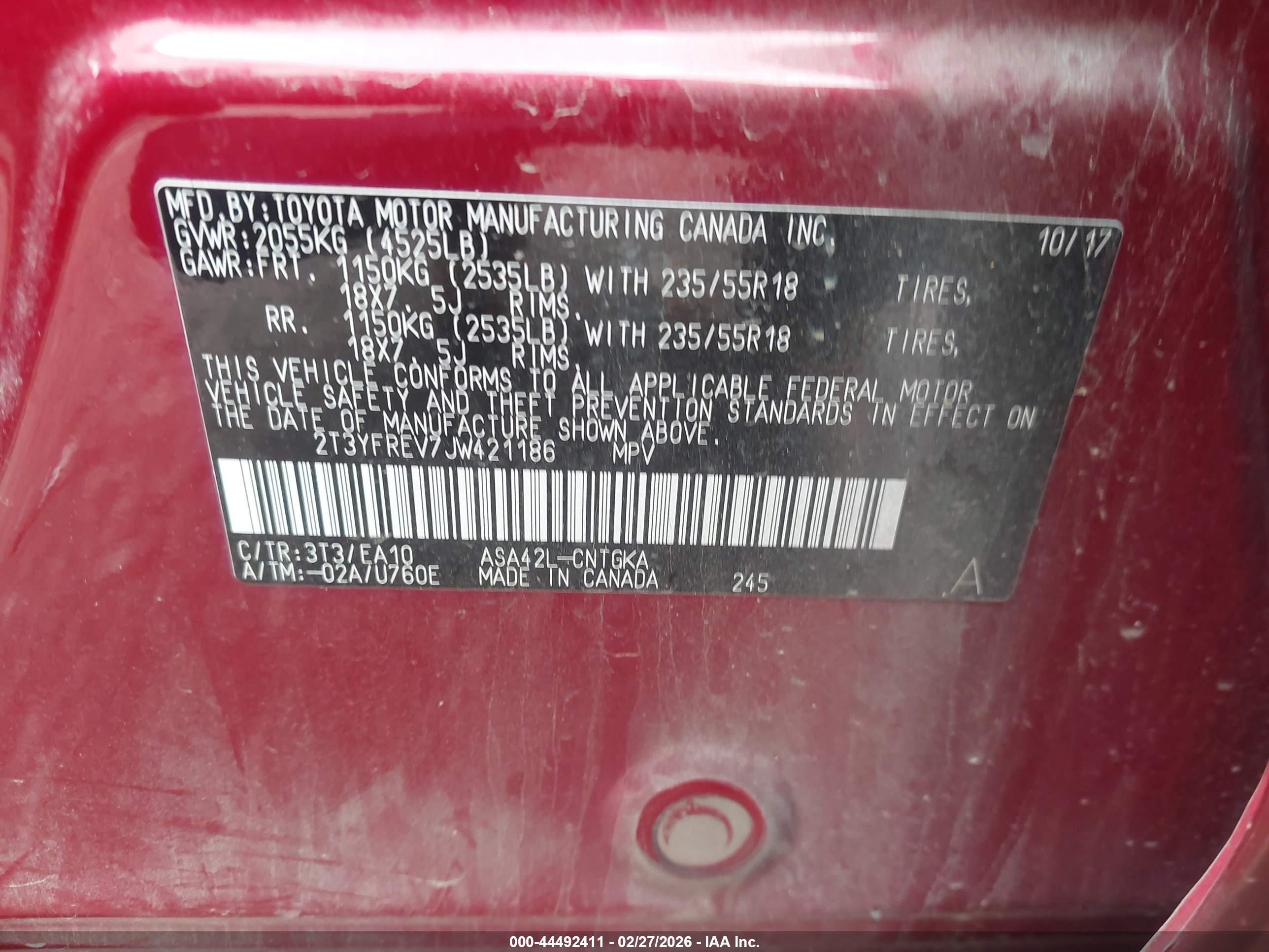 TOYOTA RAV4 image 9