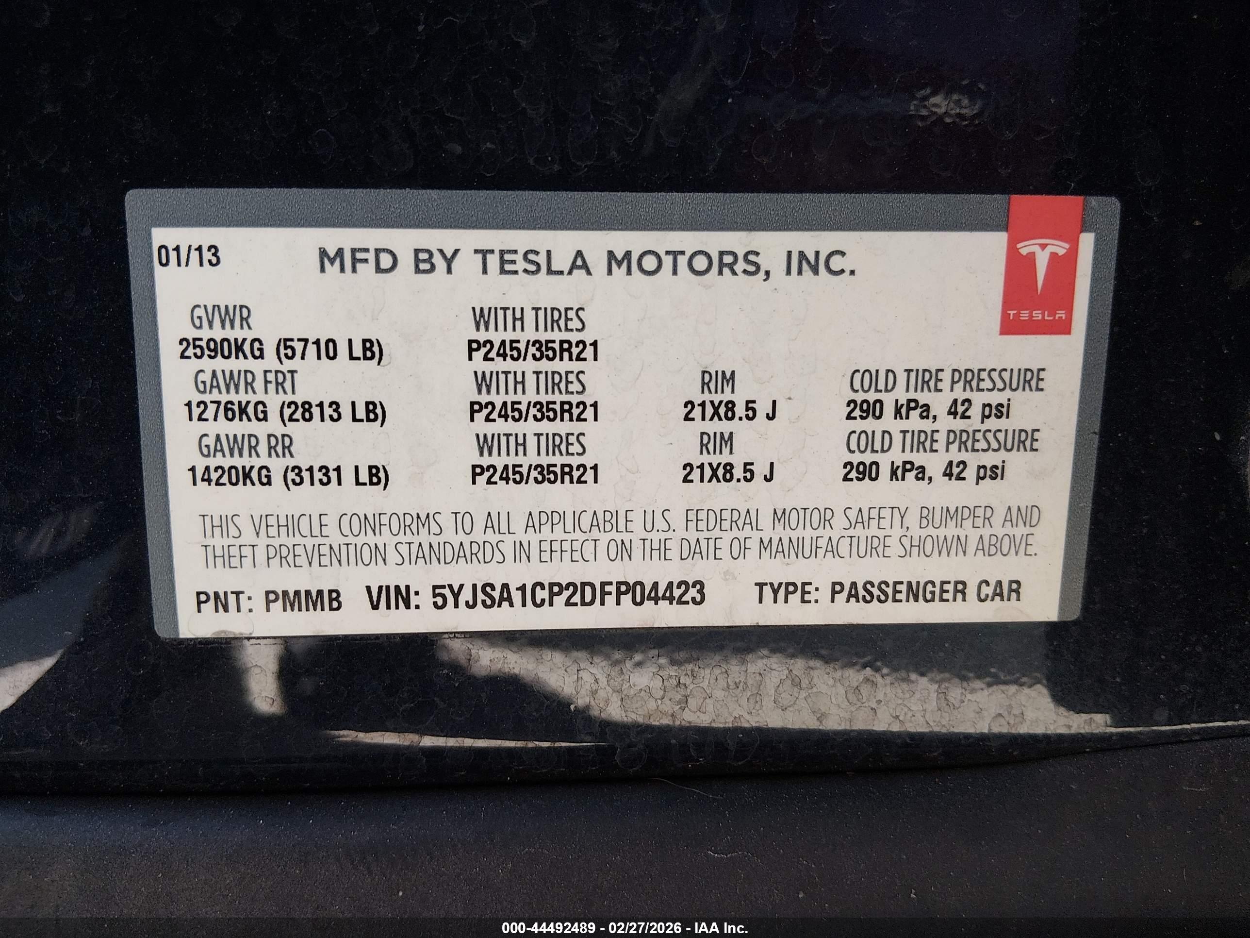 TESLA MODEL image 9