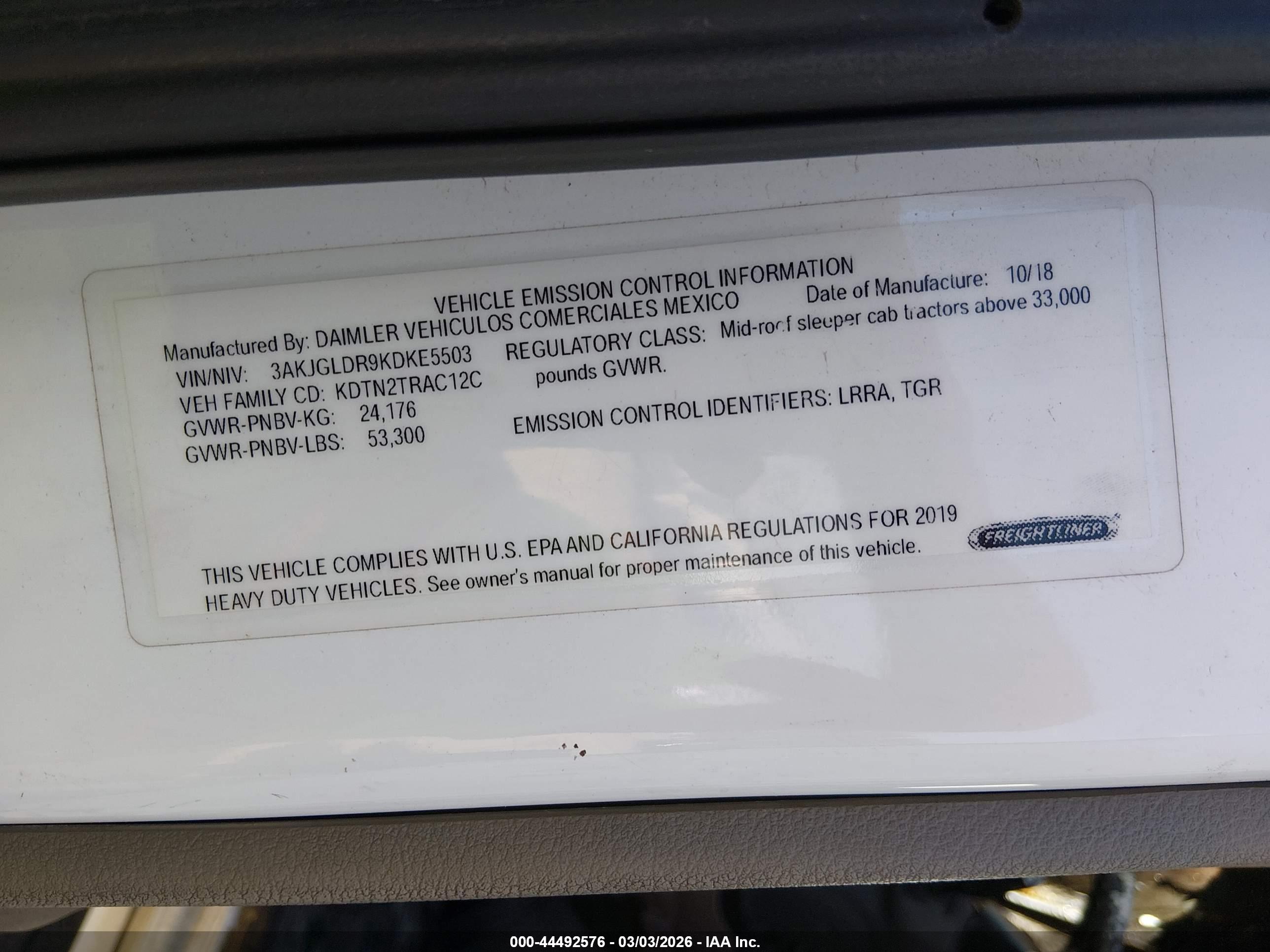 FREIGHTLINER CASCADIA image 9