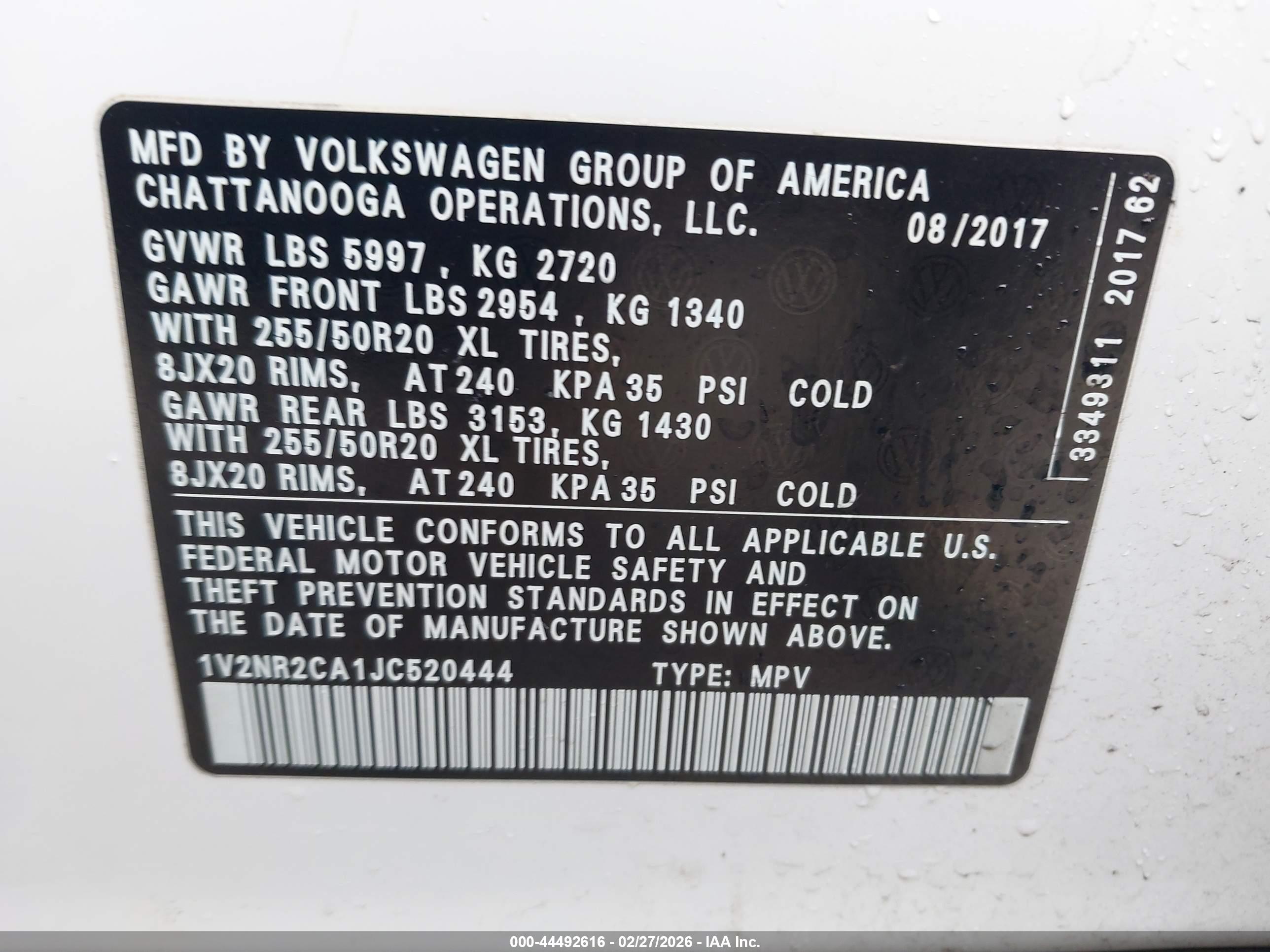 VOLKSWAGEN ATLAS image 9