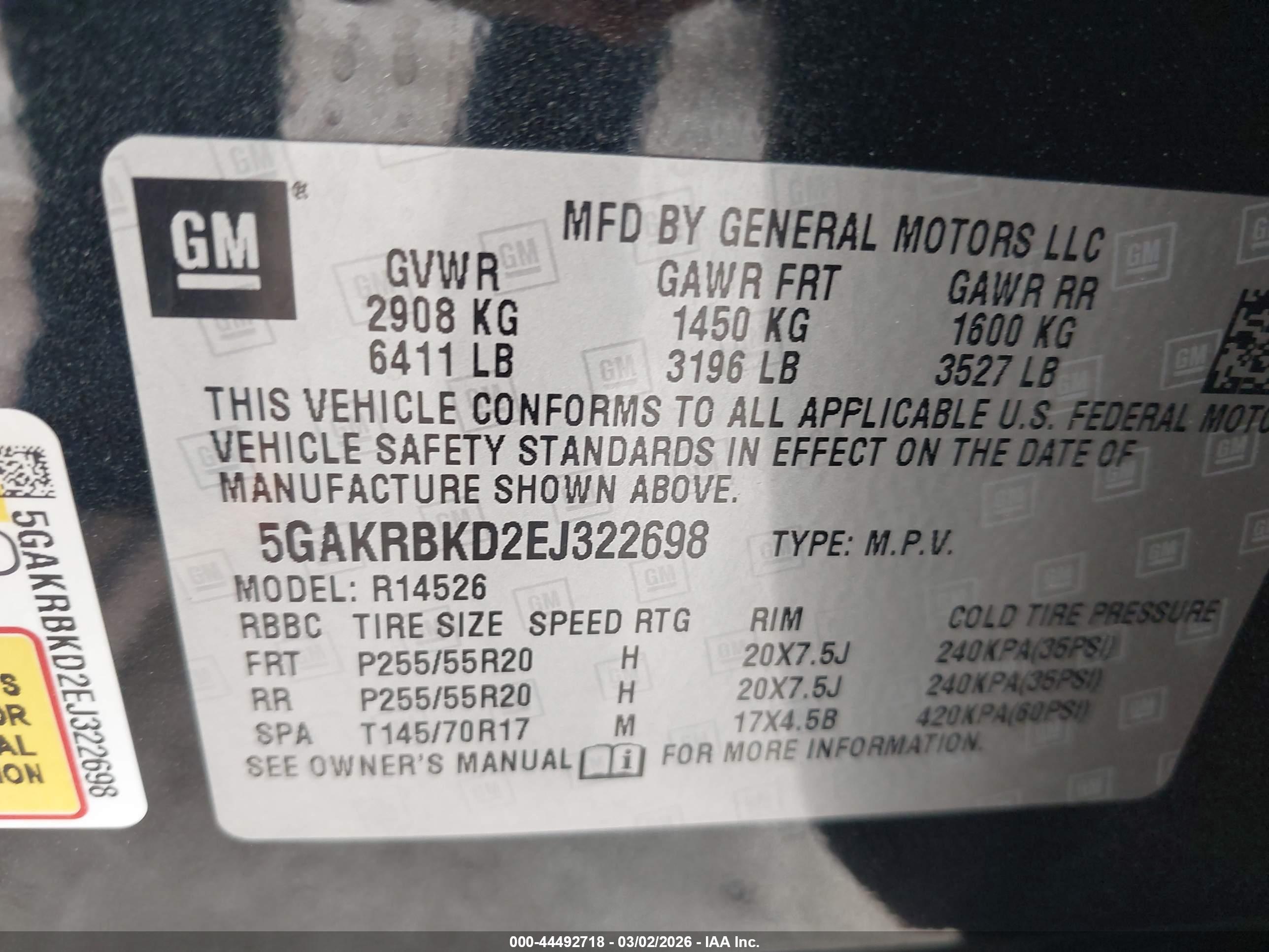 BUICK ENCLAVE image 9