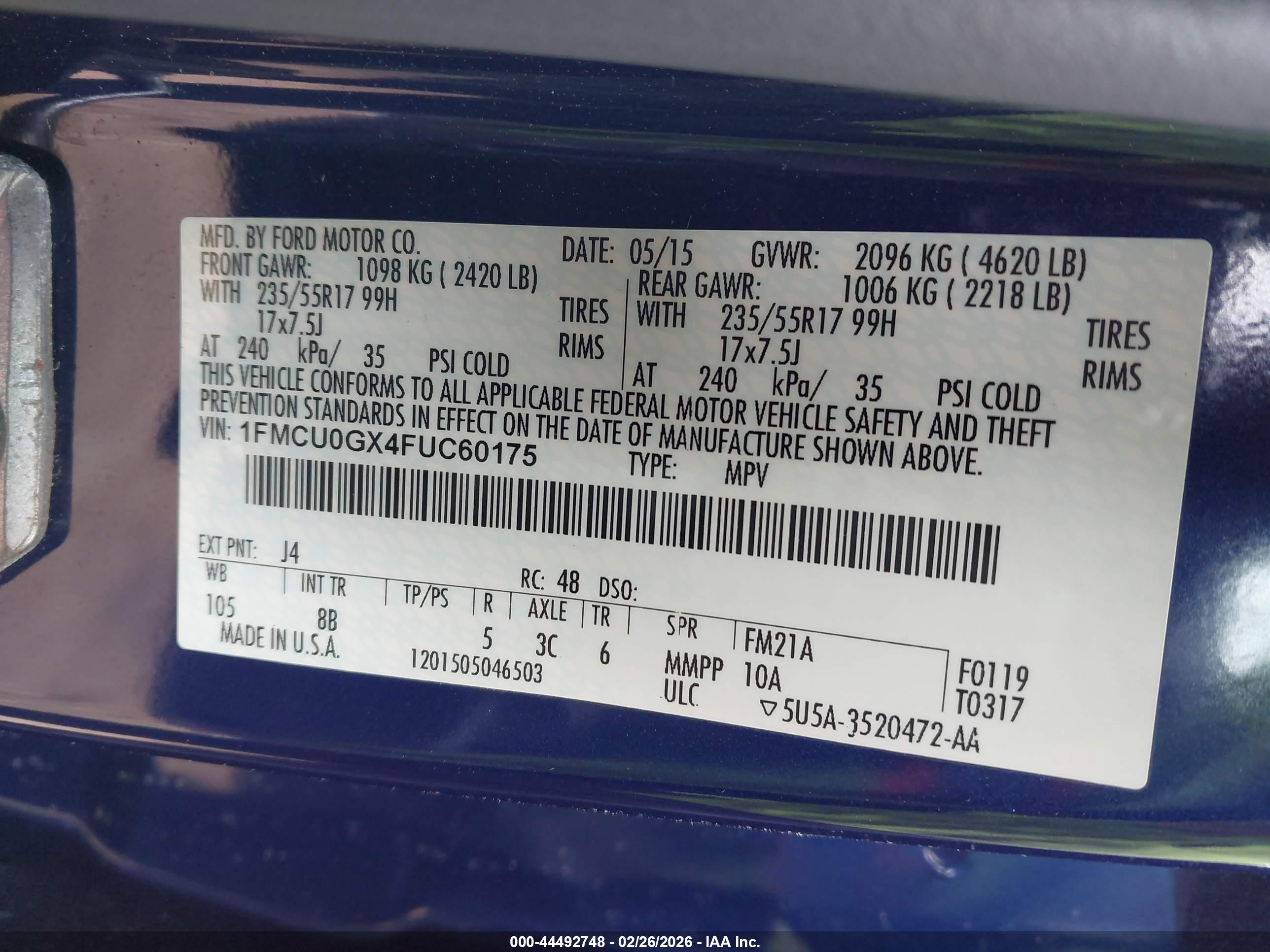 FORD ESCAPE image 9