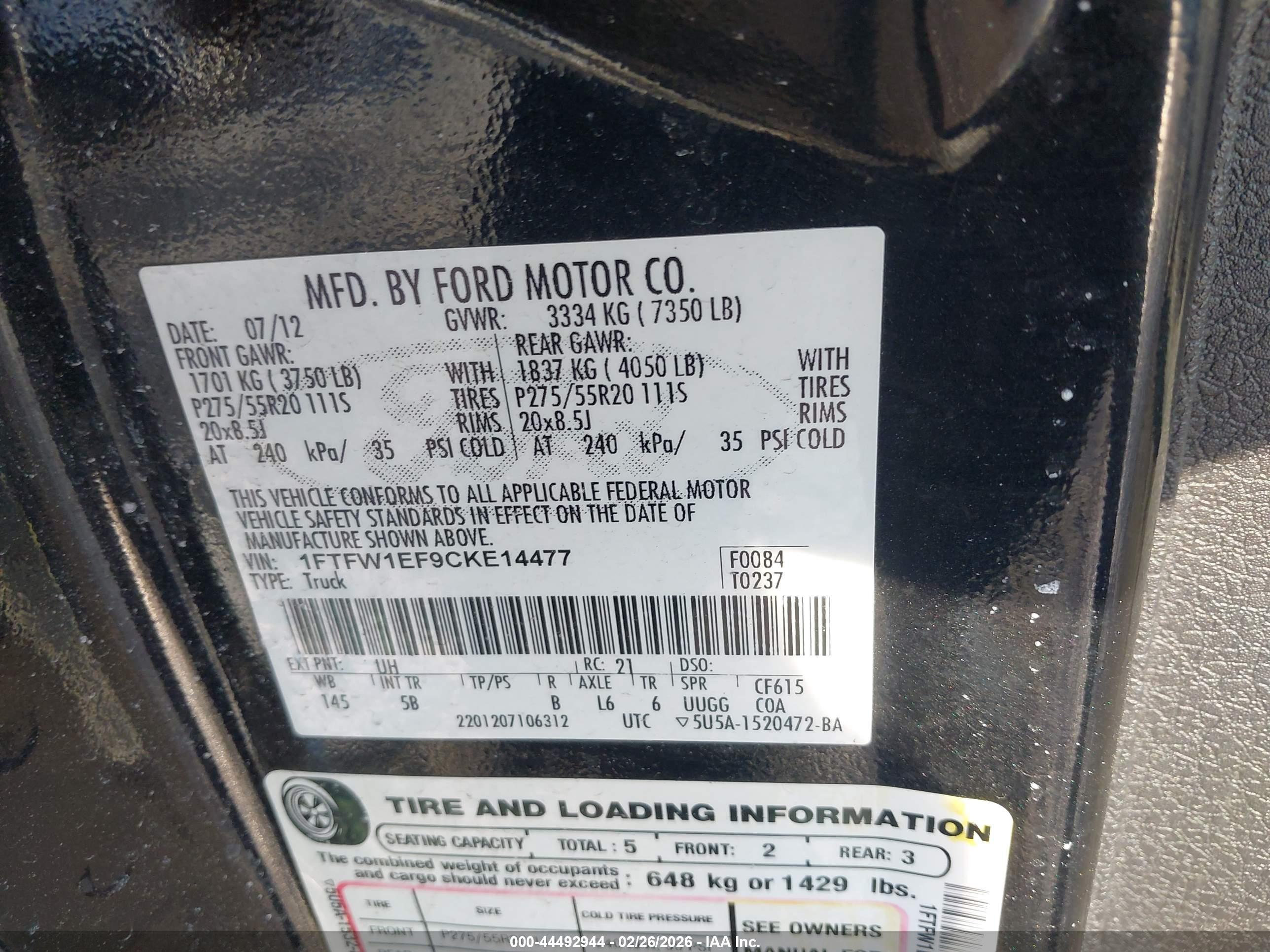 FORD F-150 image 9