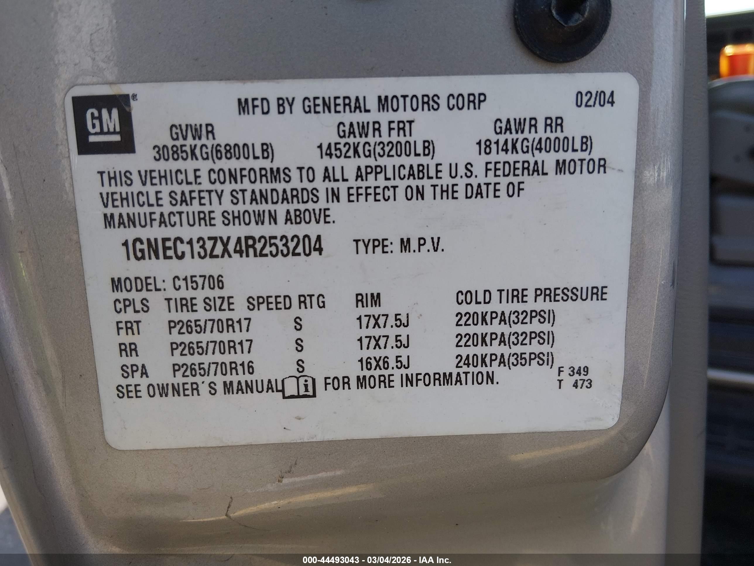 CHEVROLET TAHOE image 9