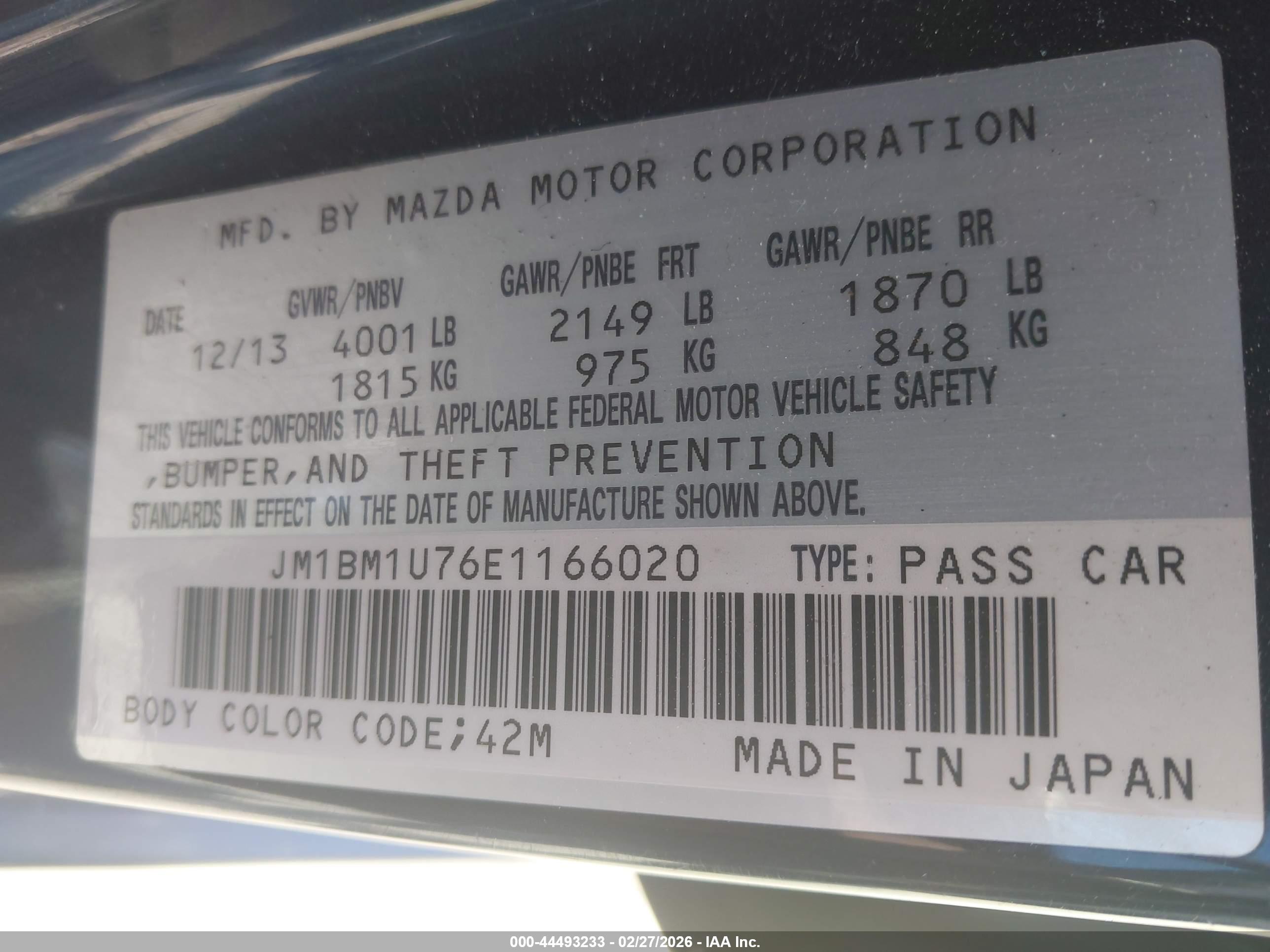 MAZDA MAZDA3 image 9