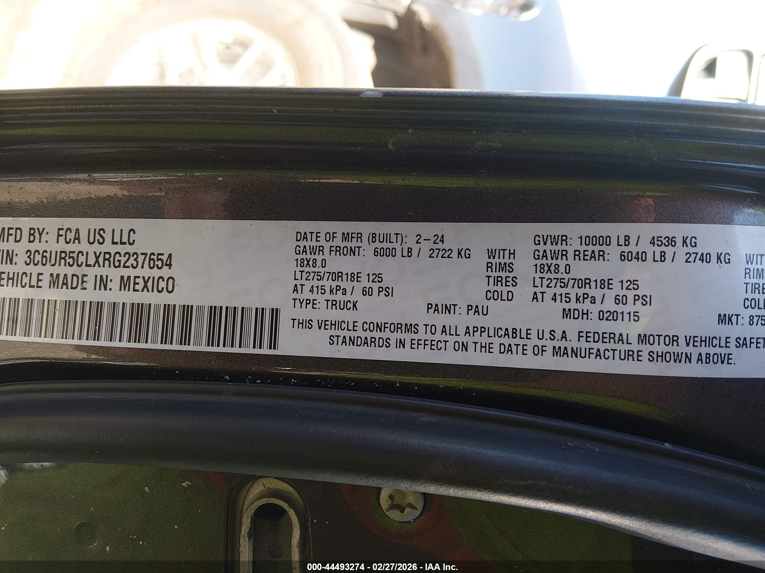 RAM 2500 image 9