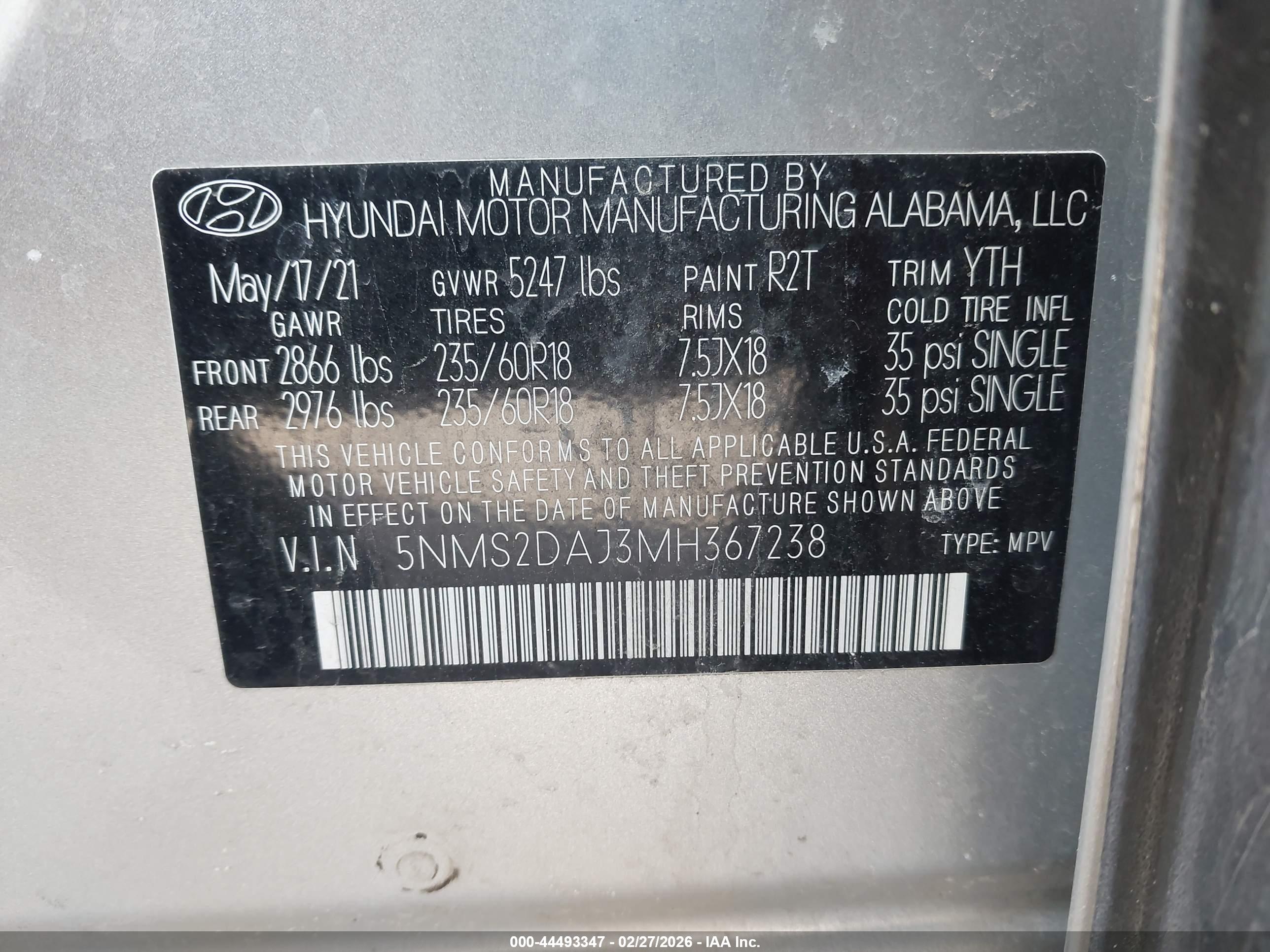 HYUNDAI SANTA image 9