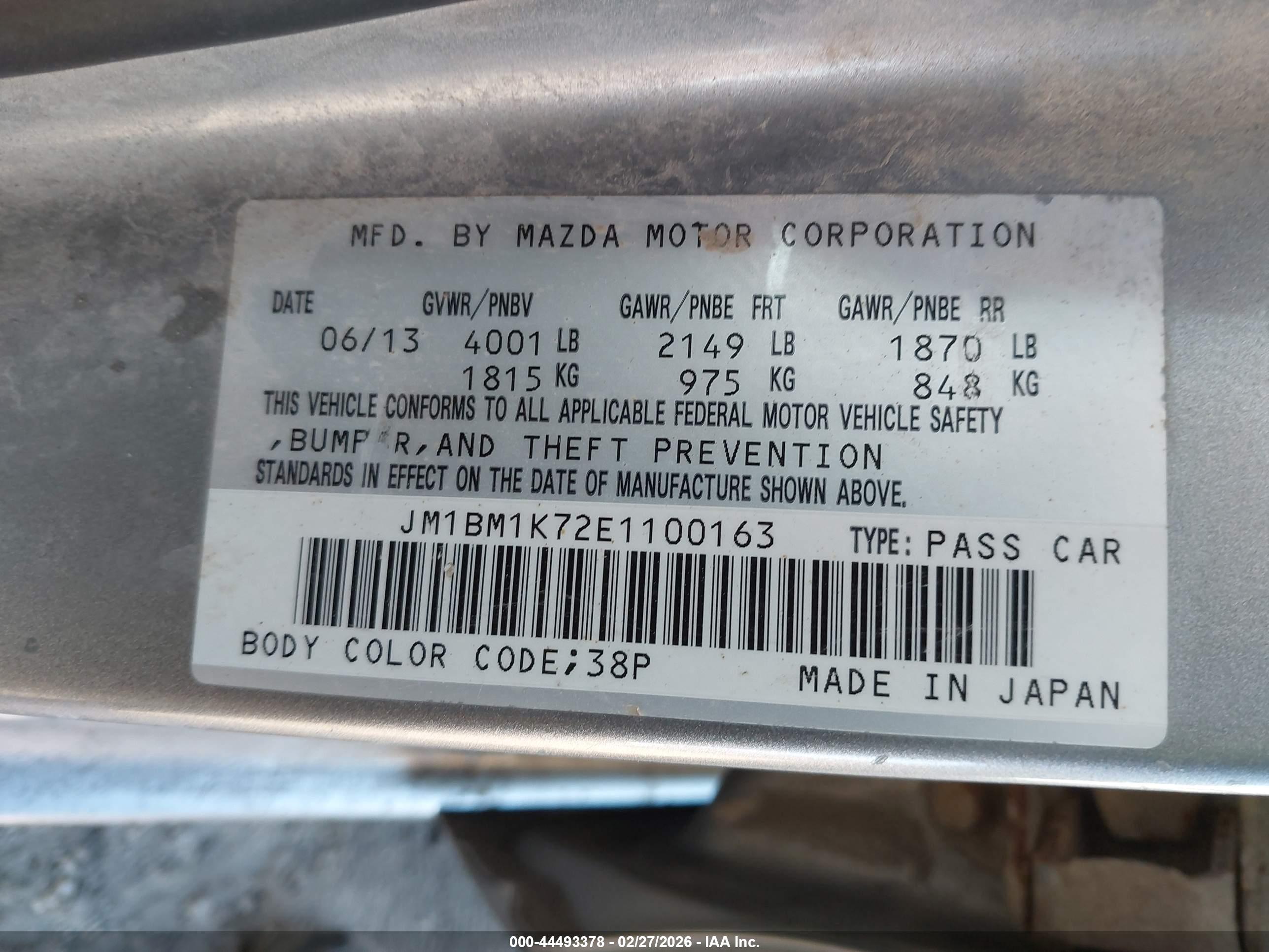 MAZDA MAZDA3 image 9