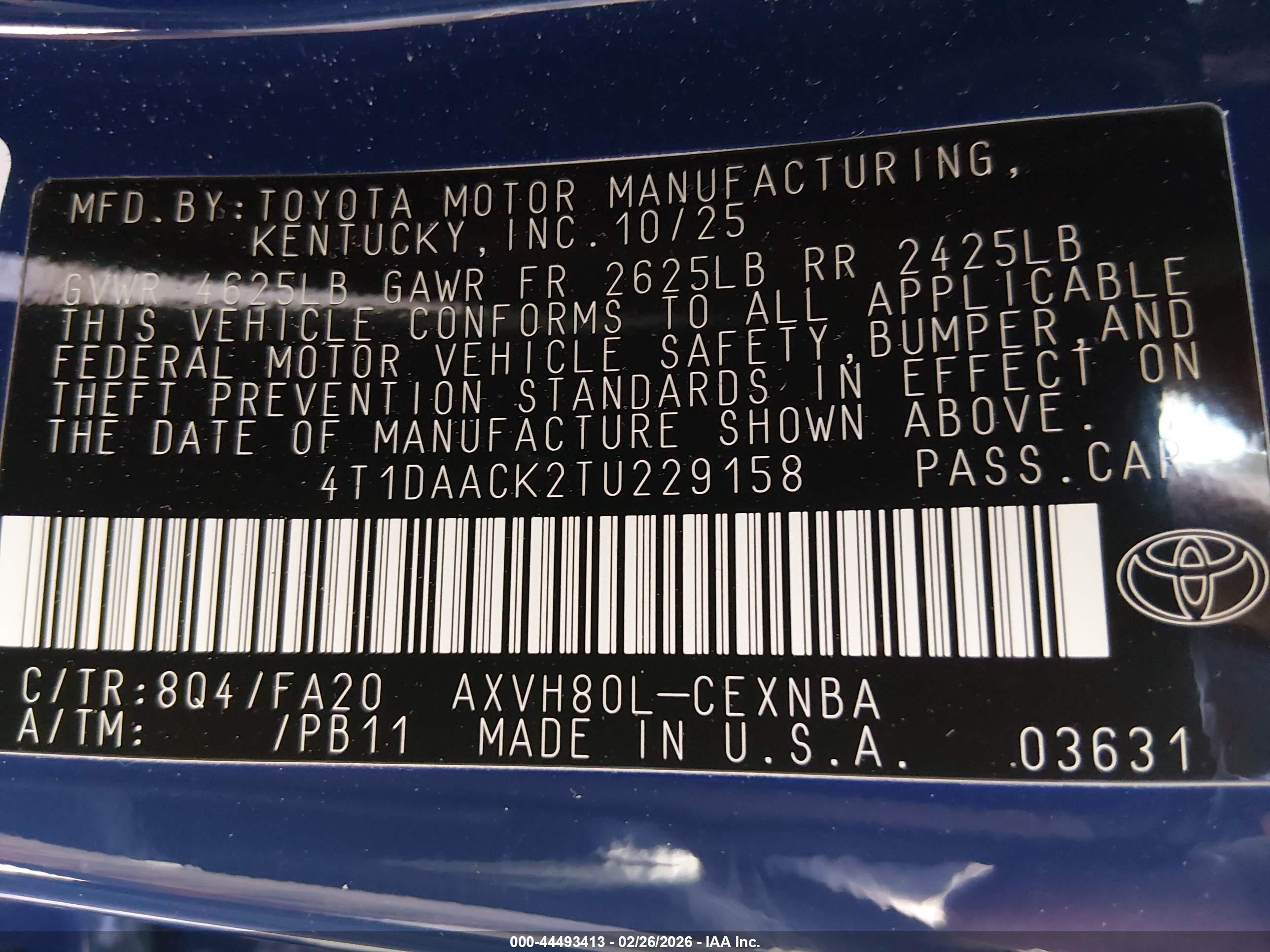 TOYOTA CAMRY image 9