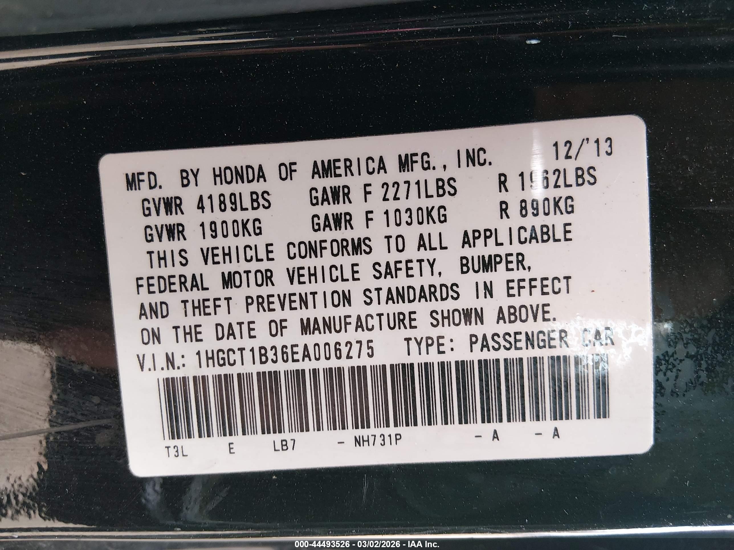 HONDA ACCORD image 9