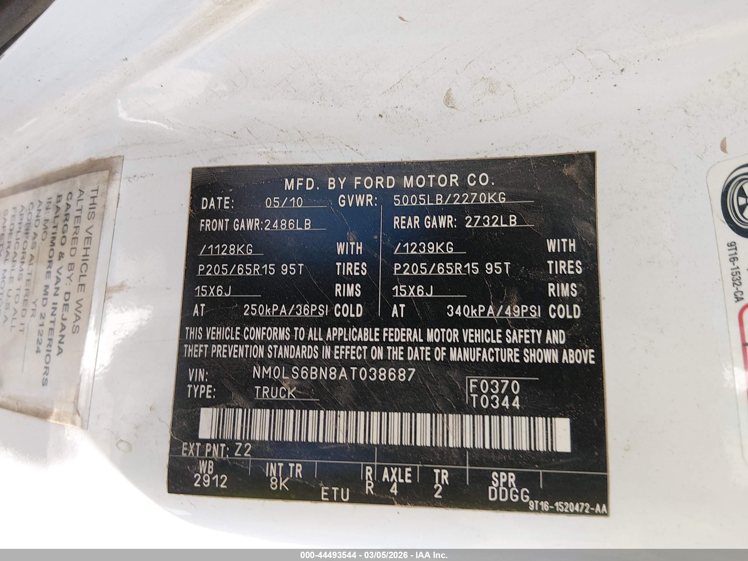 FORD TRANSIT image 9