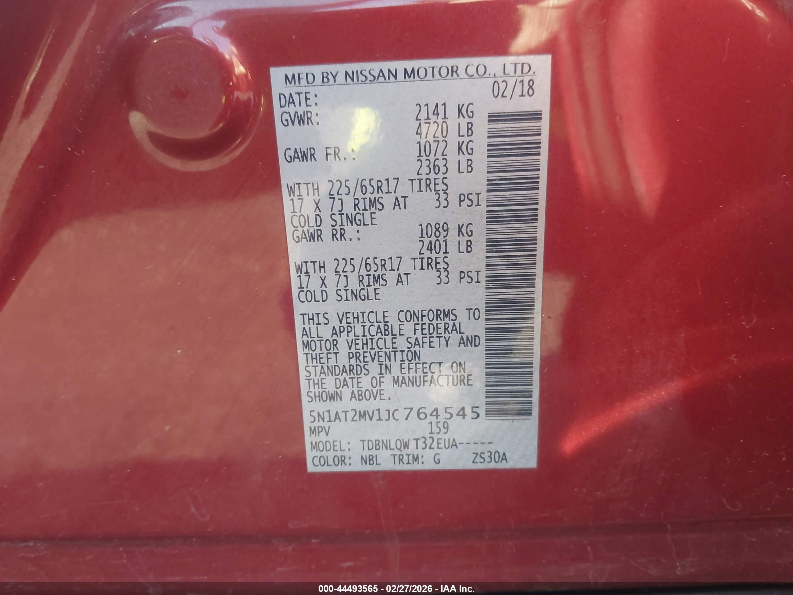 NISSAN ROGUE image 9
