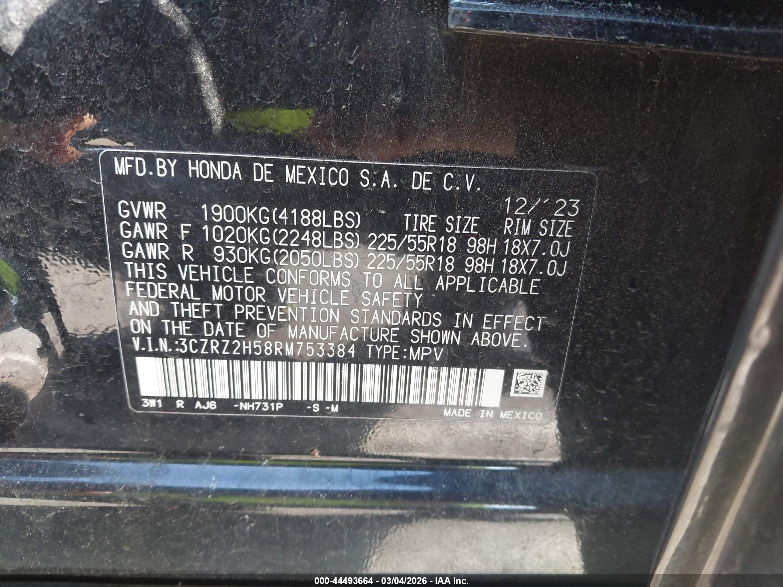 HONDA HR-V image 9