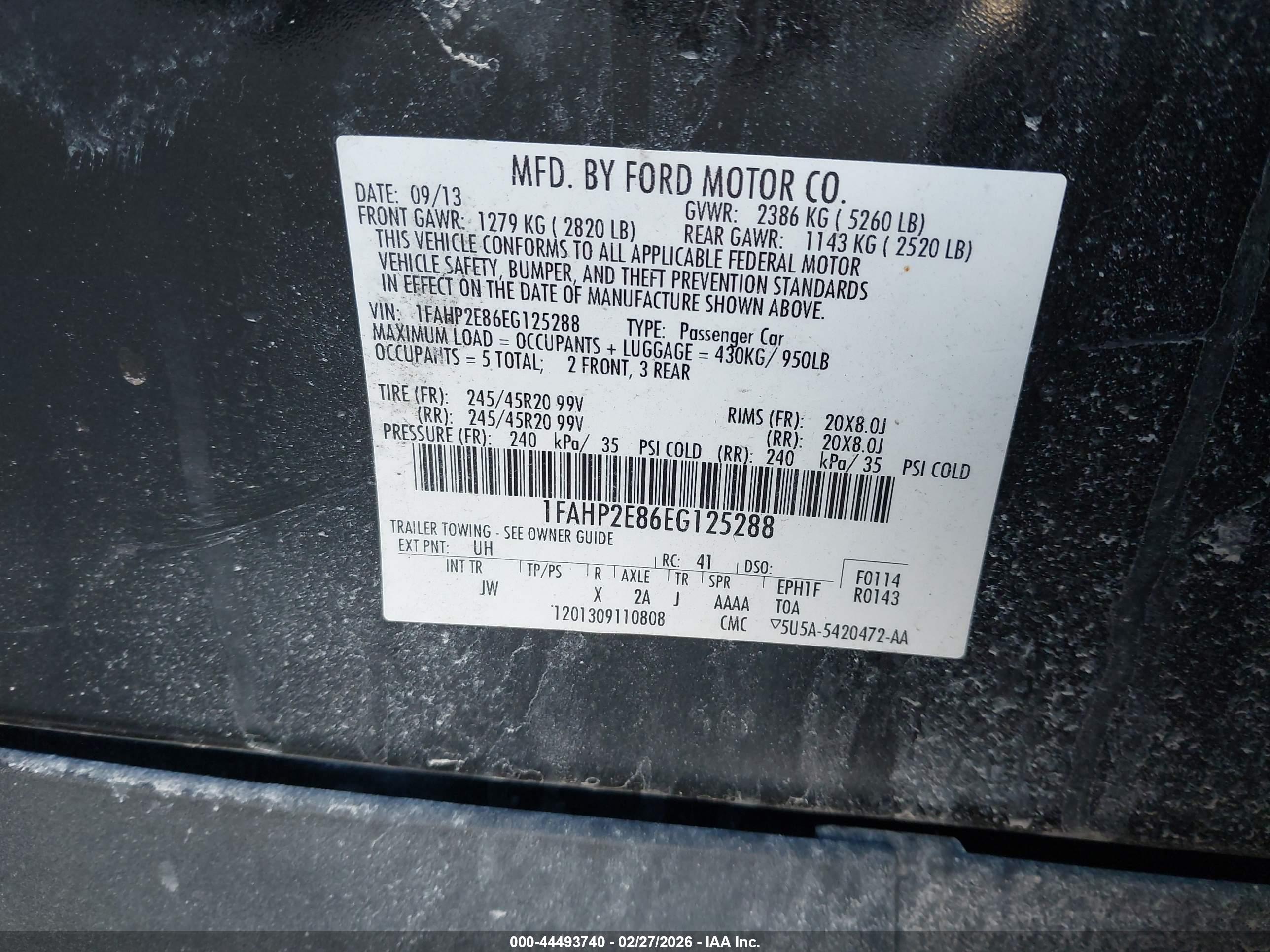 FORD TAURUS image 9